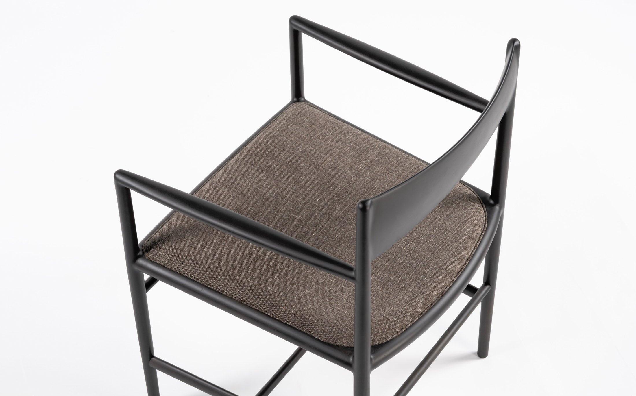 a chair on the vertical axis - armchair - Charcoal grey
