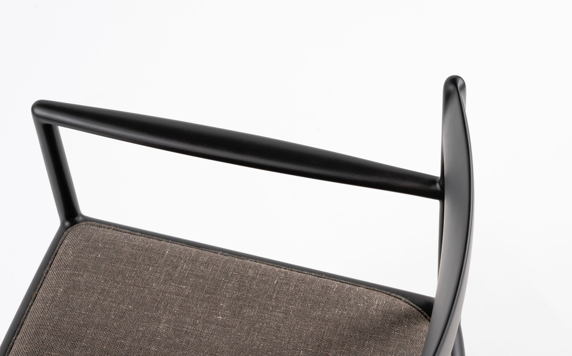 a chair on the vertical axis - armchair - Charcoal grey