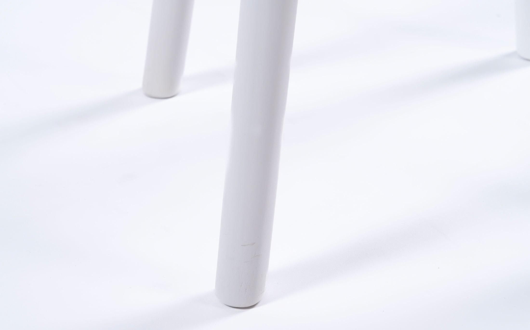 Dorf high stool -Beech White