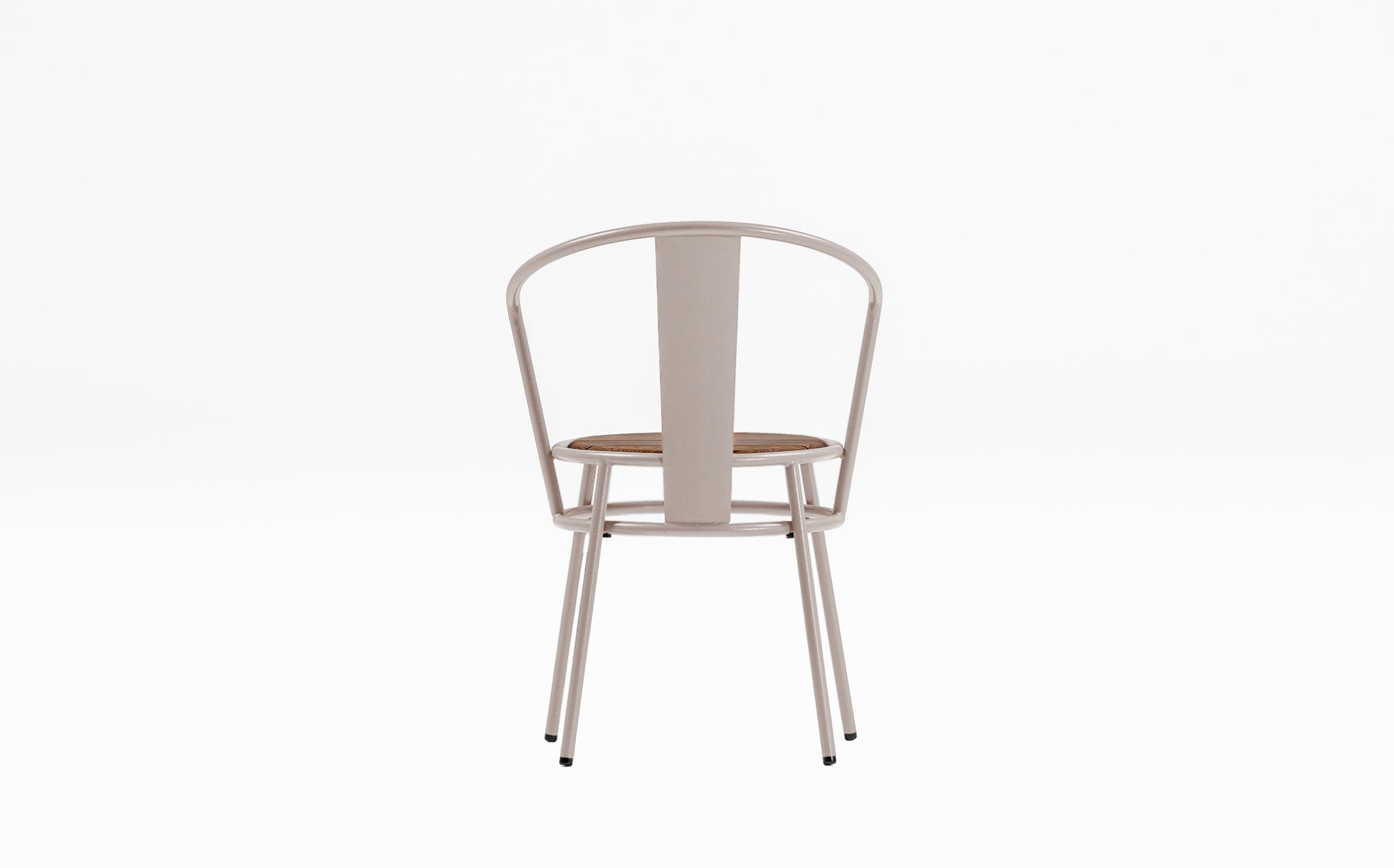 Offset Outdoor garden chair - Chinese - Light brown