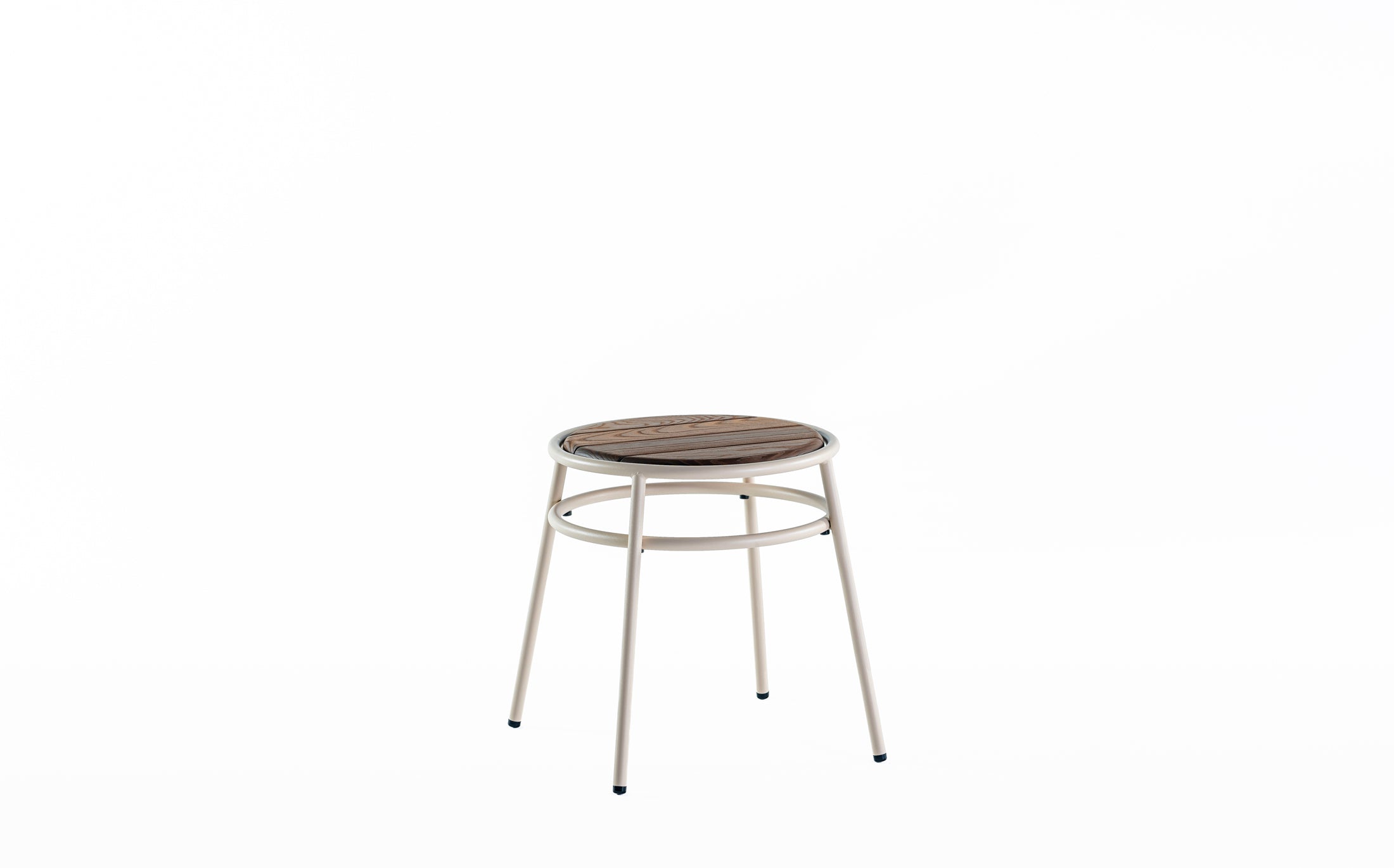 Offset Outdoor Gardenstool - Light brown