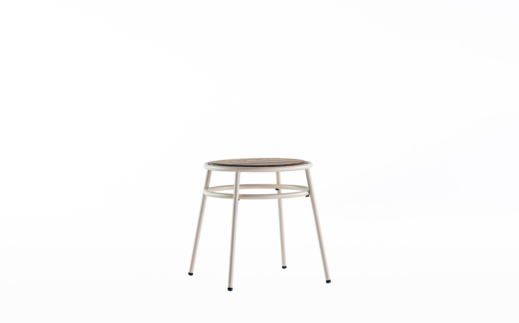 Offset Outdoor Gardenstool - Light brown