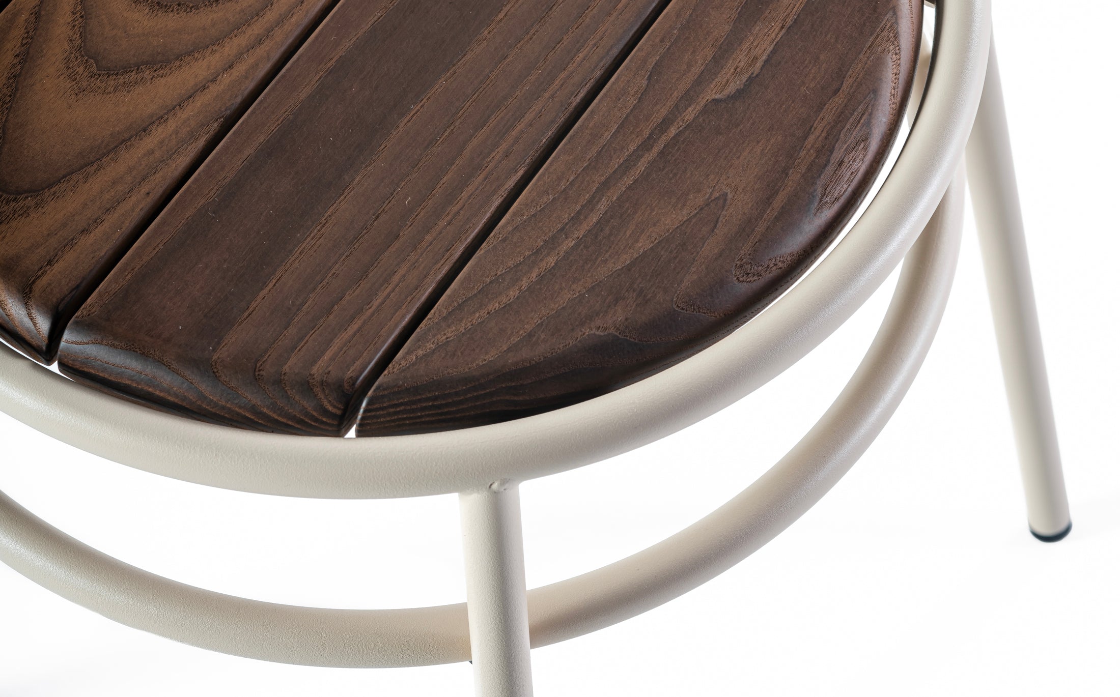 Offset Outdoor Gardenstool - Light brown