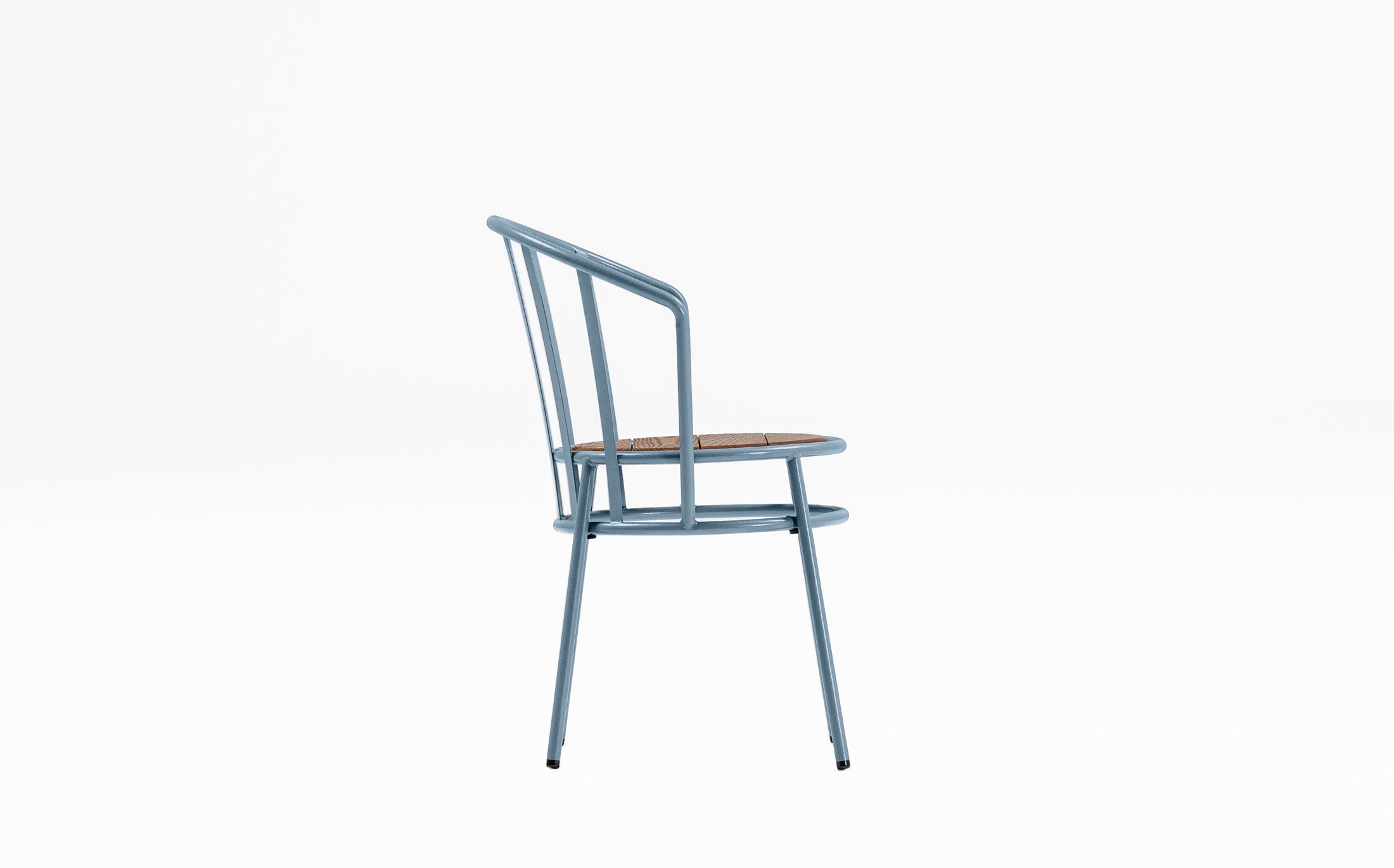Offset Outdoor garden chair - Windsor - Blue grey