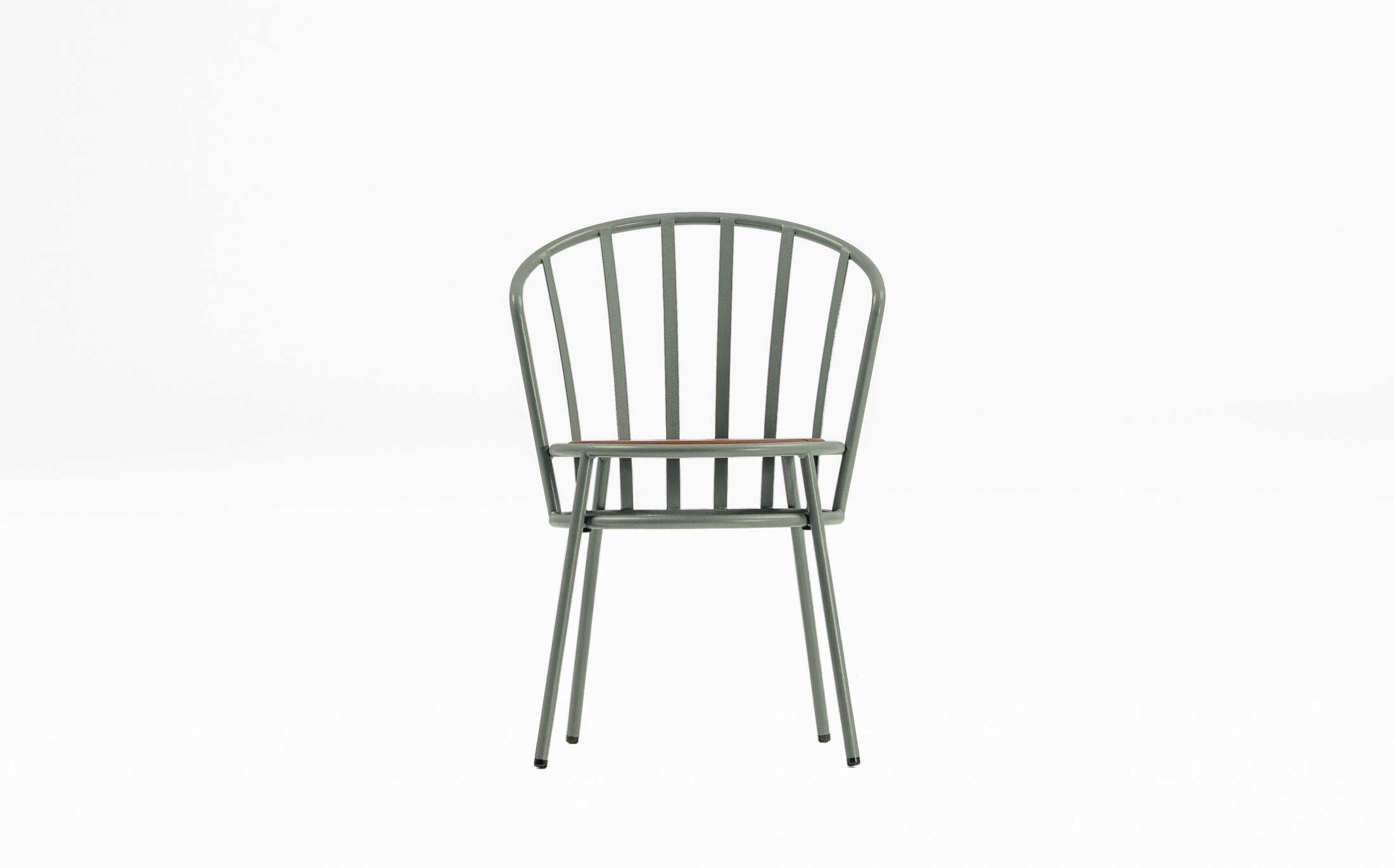 Offset Outdoor garden chair - Windsor - Green grey