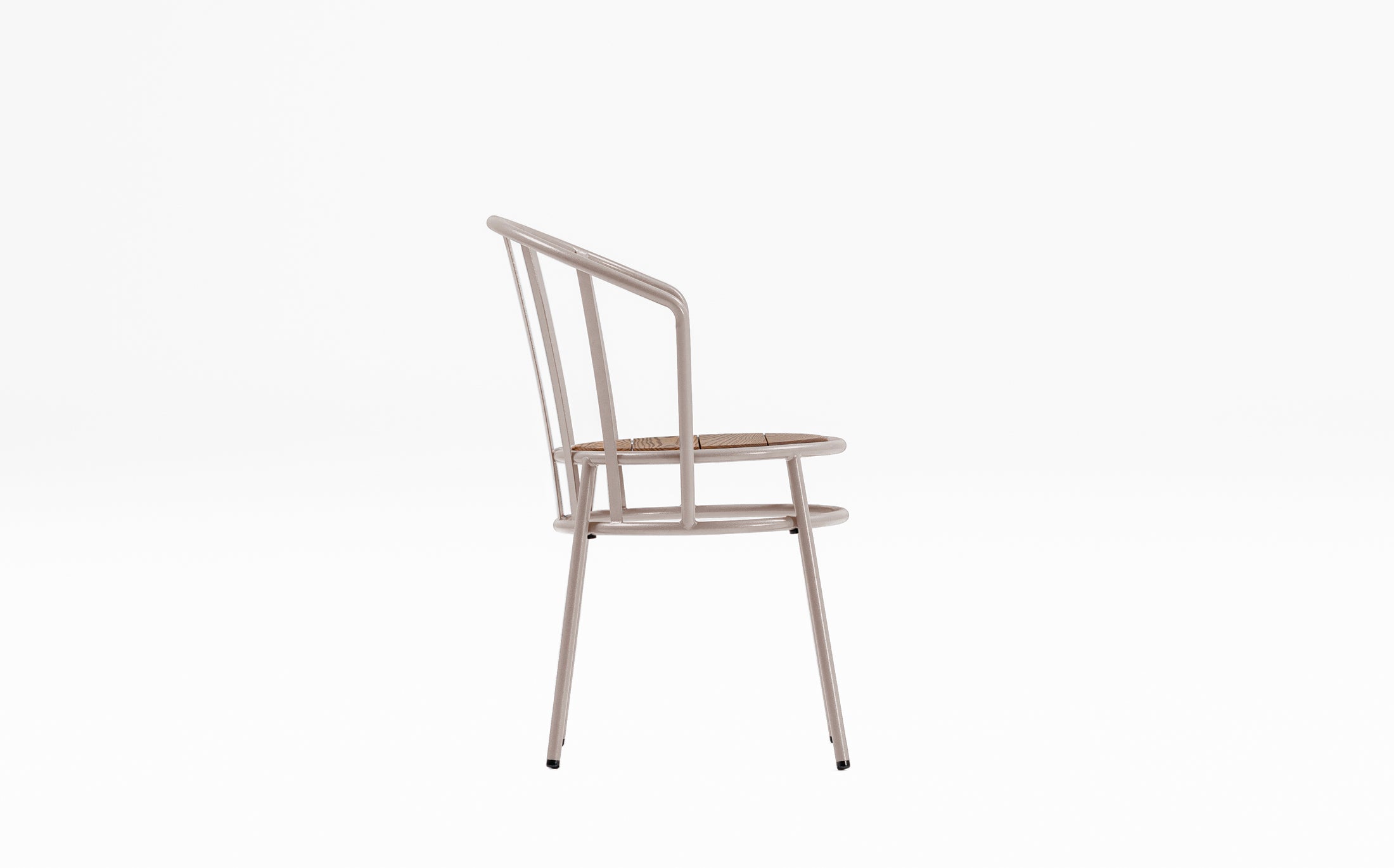 Offset Outdoor garden chair - Windsor - Light brown