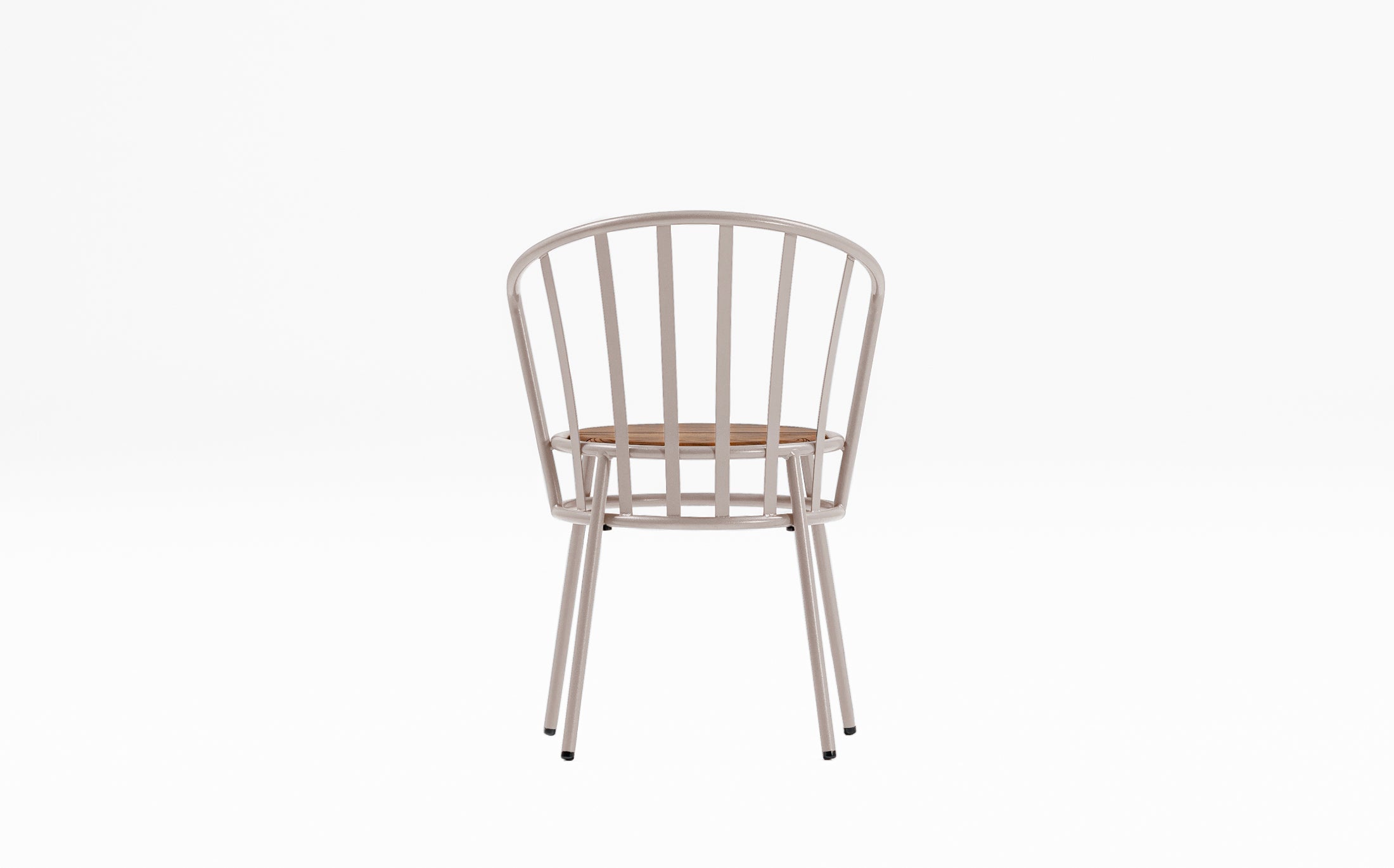 Offset Outdoor garden chair - Windsor - Light brown