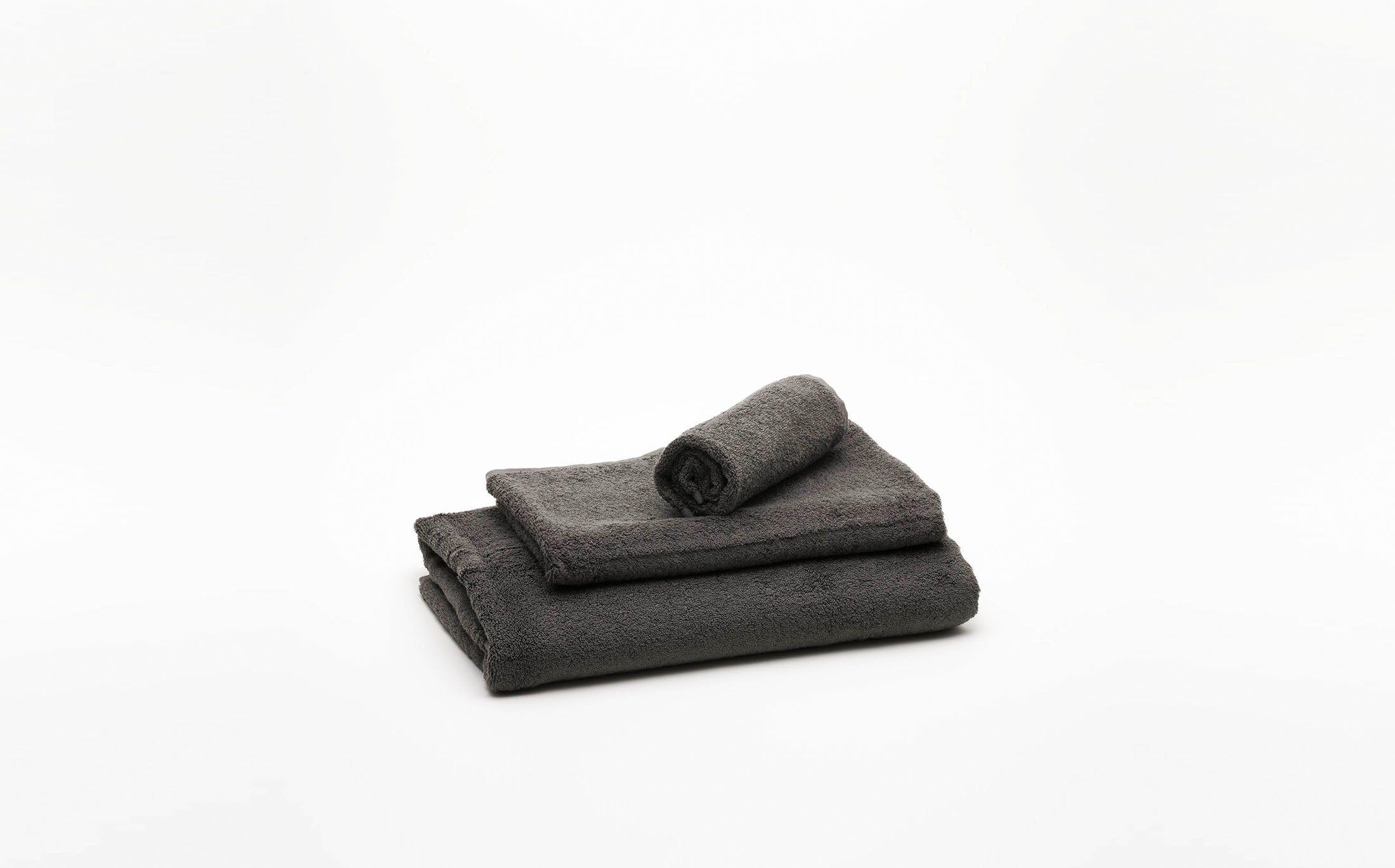 Cotton Color Towel - Black