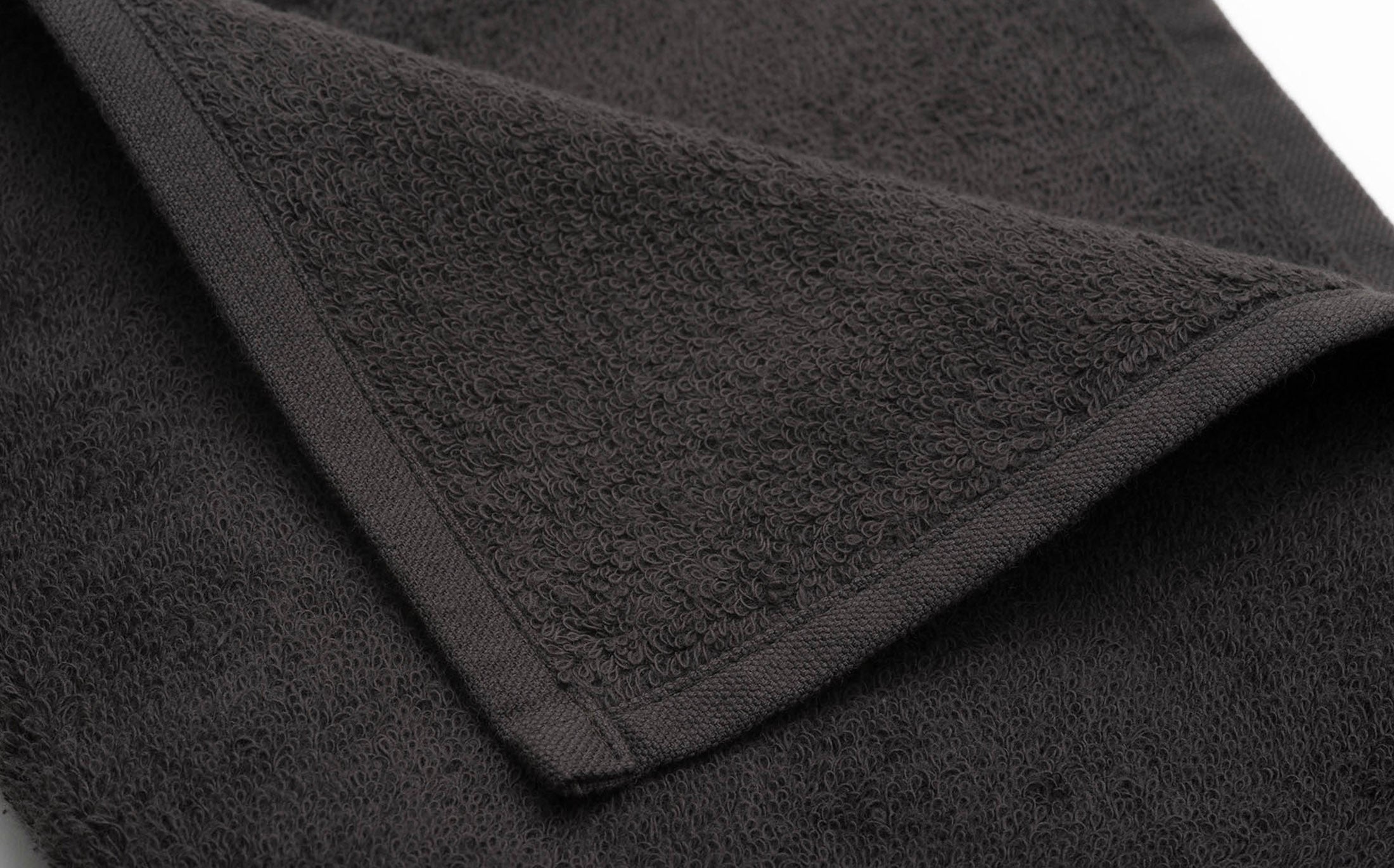 Cotton Color Towel - Black