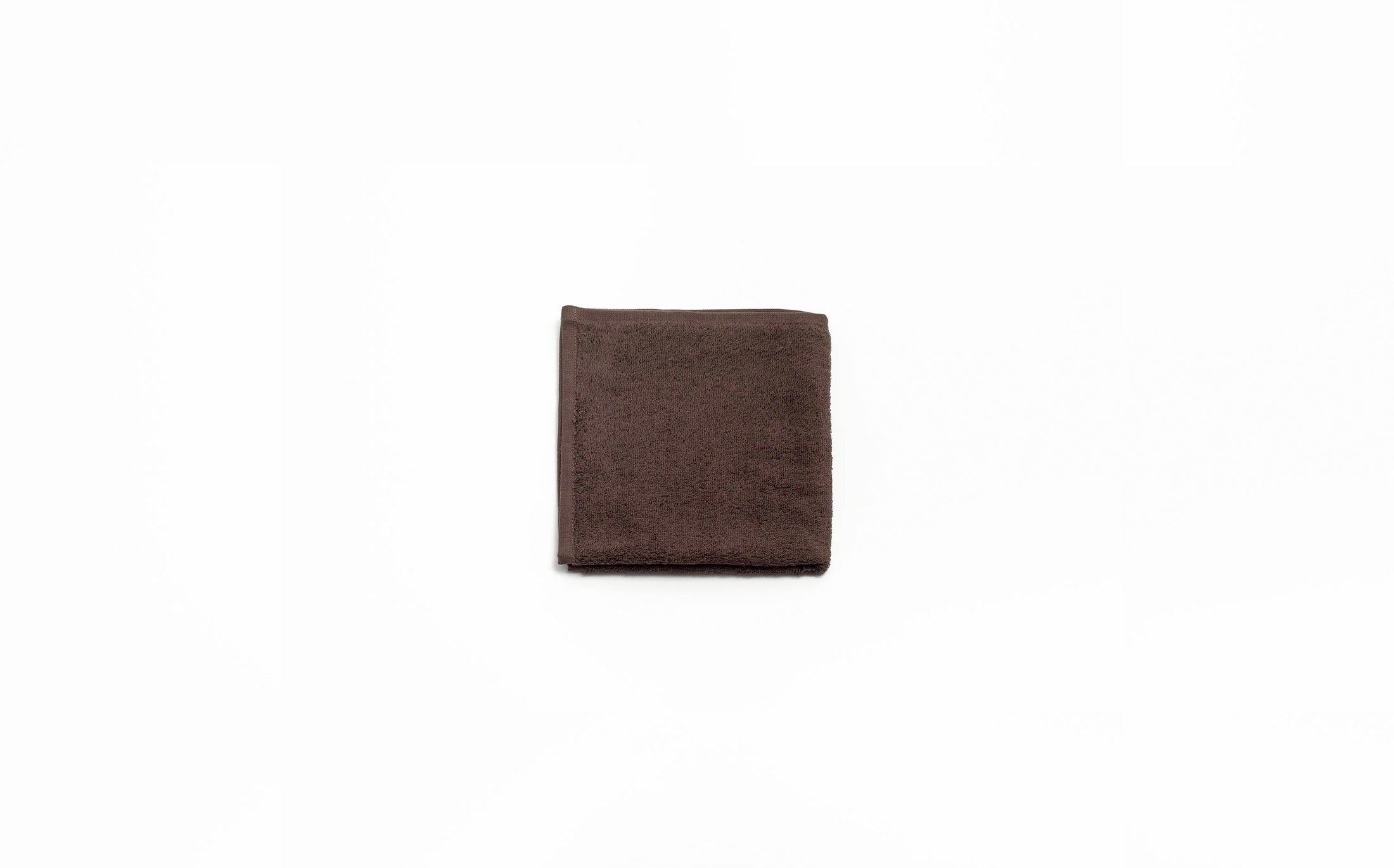 Cotton Color Towel - Brown Guest Towel