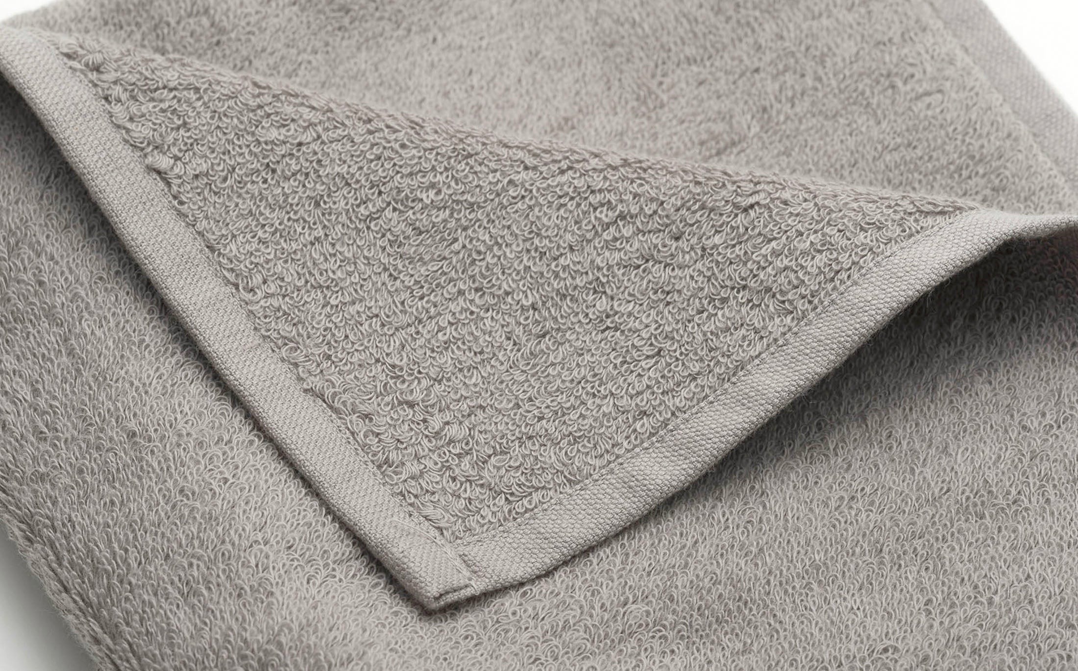Cotton Color Towel - Greenish Grey