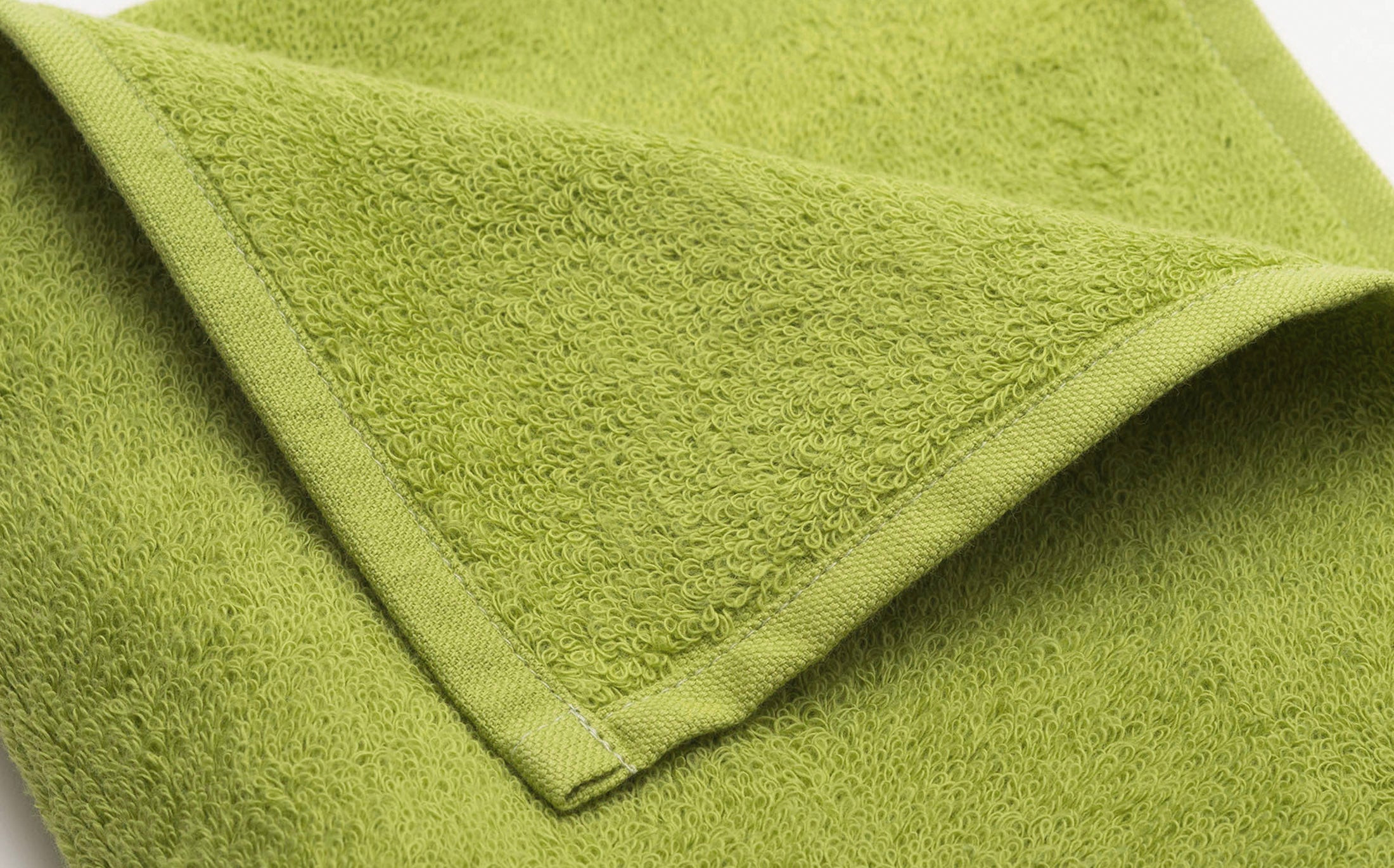 Cotton Color Towel - Light Green