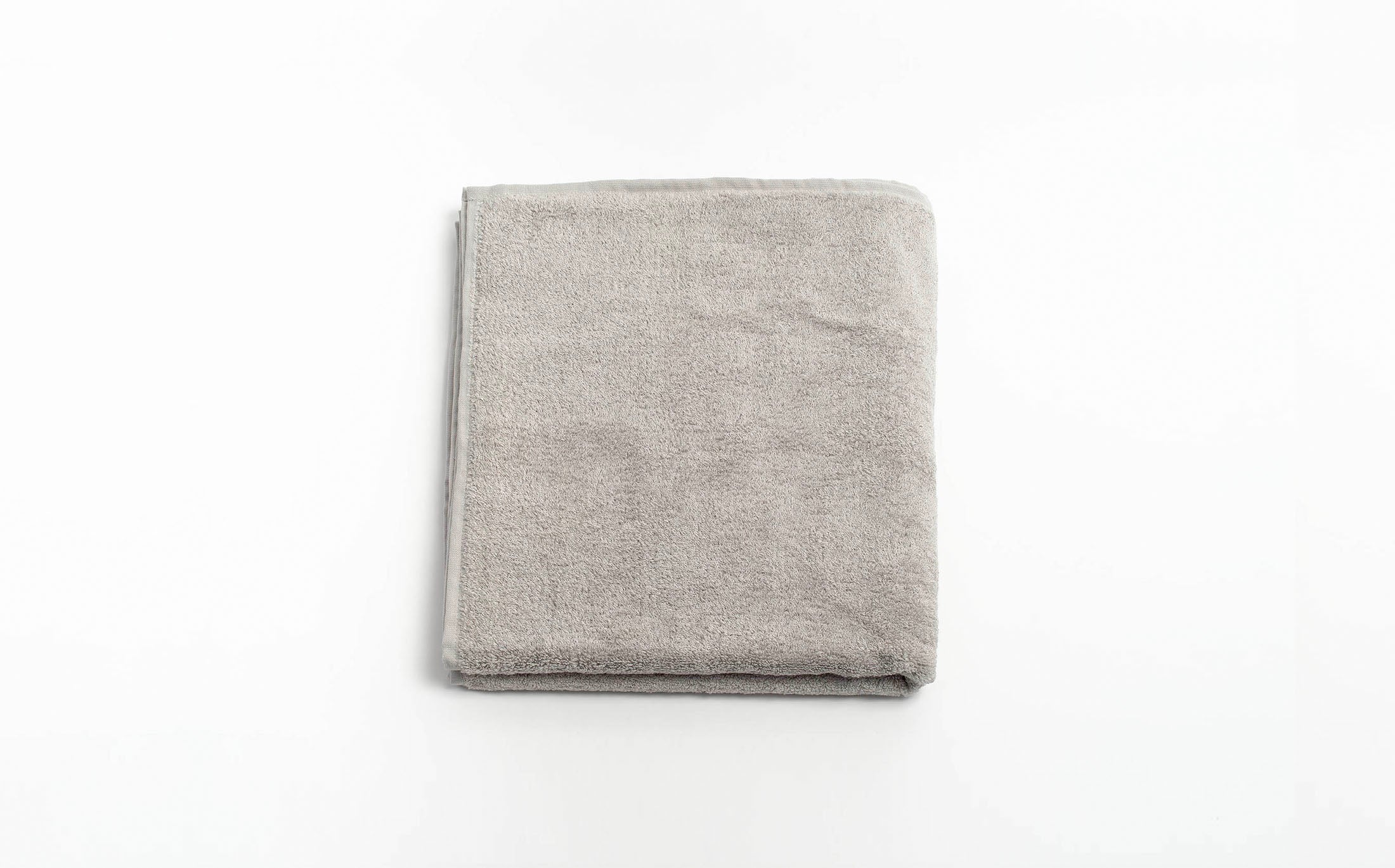 Cotton Color Towel - Snow Grey Bath Towel