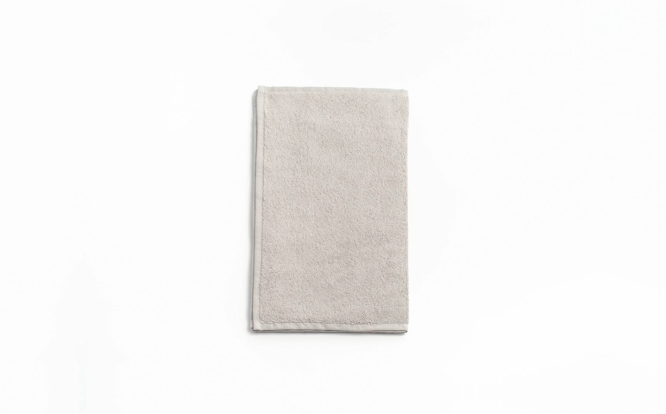 Cotton Color Towel - Snow Grey Face Towel