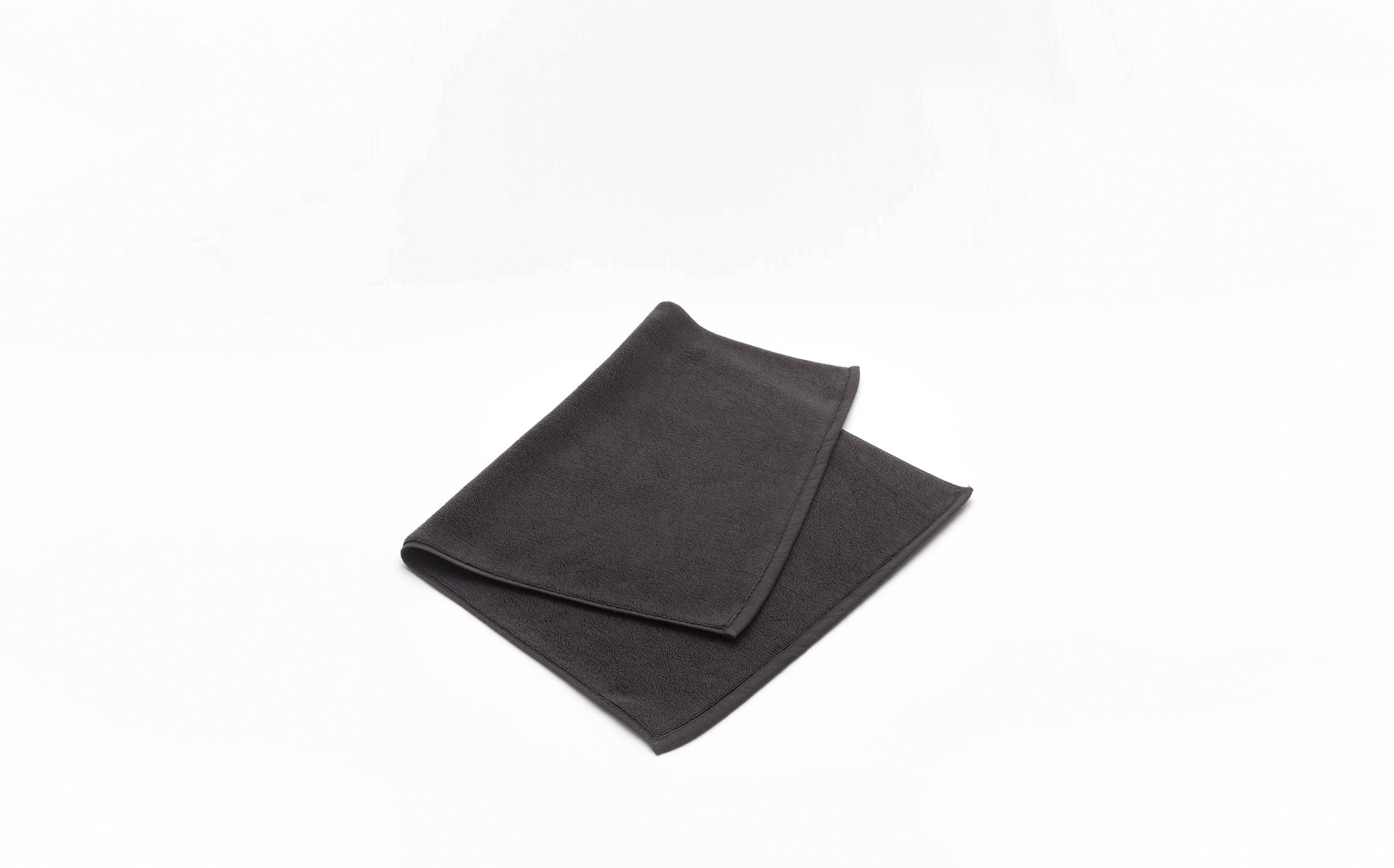 Cotton Color Bathmat - Black