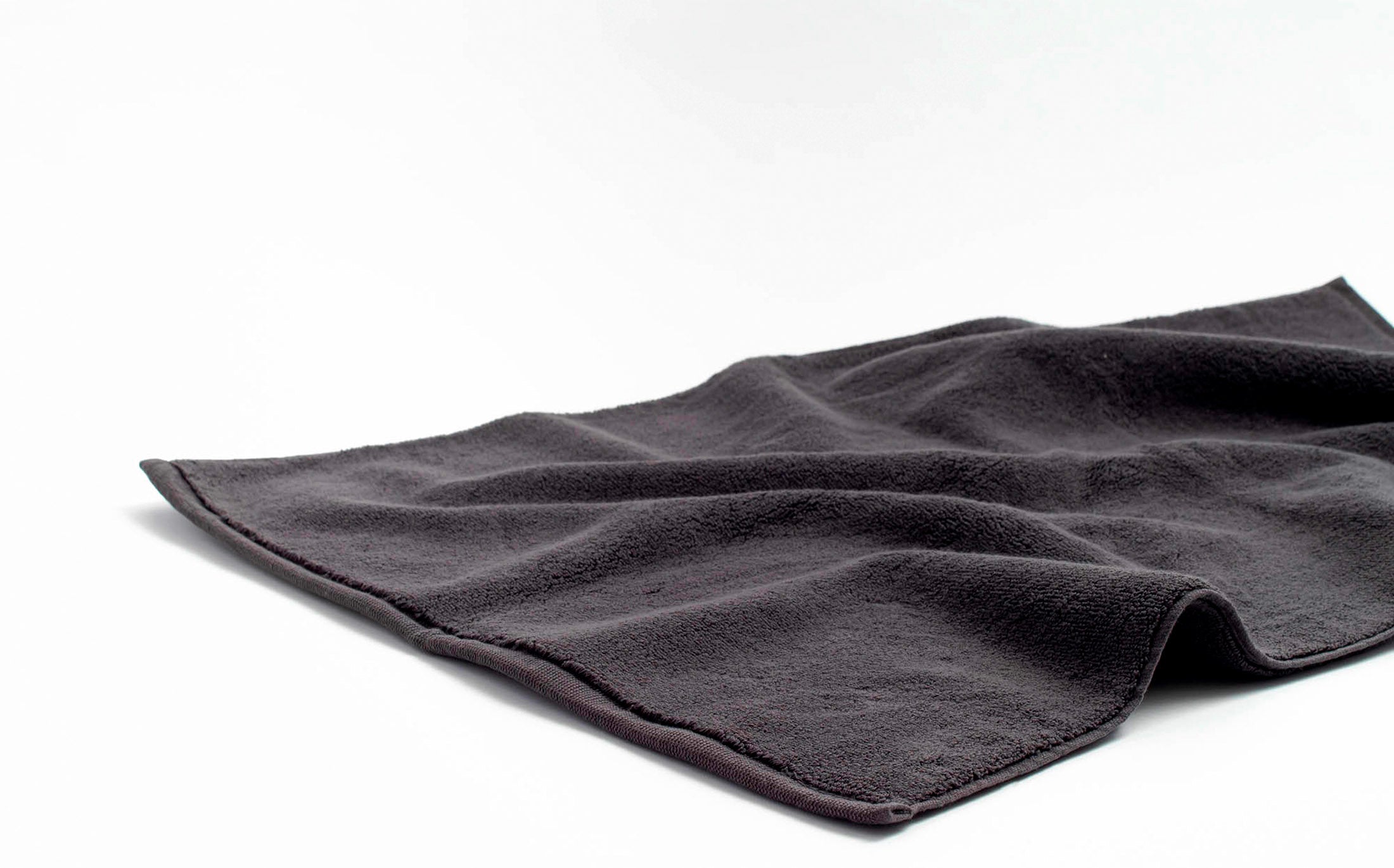 Cotton Color Bathmat - Black
