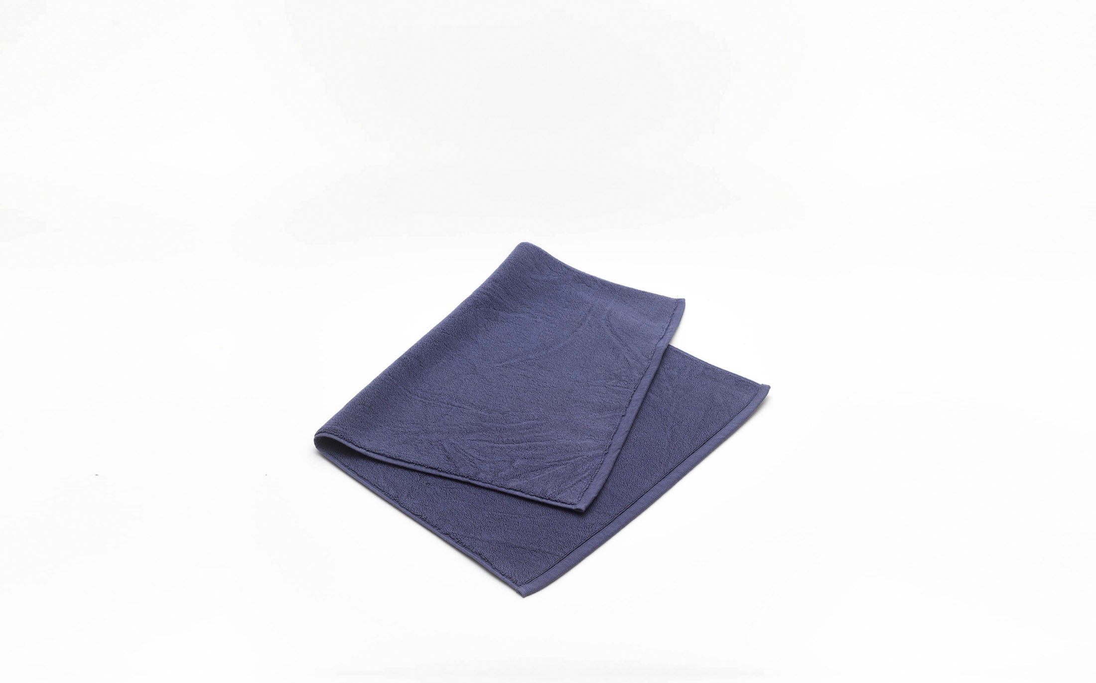 Cotton Color Bathmat - Deep Blue