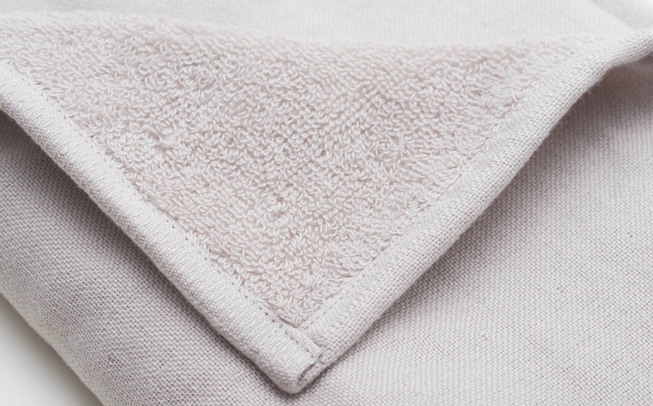 Gauze & Cotton Towel - Greyish Beige