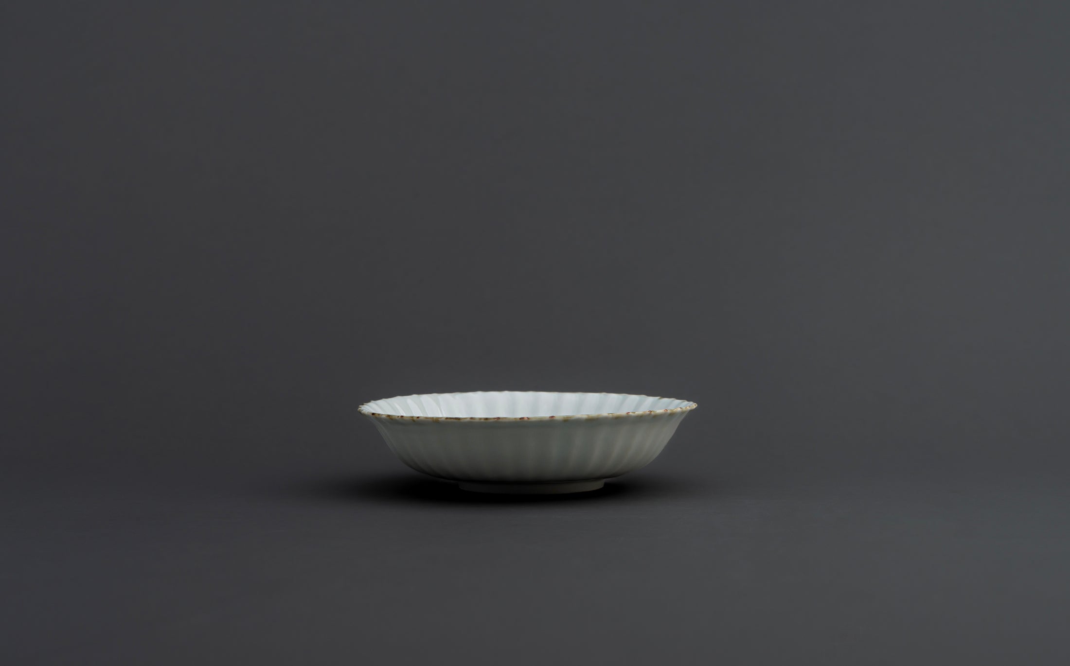 Katsutoshi Mizuno - Porcelain White - Shallow Bowl 034