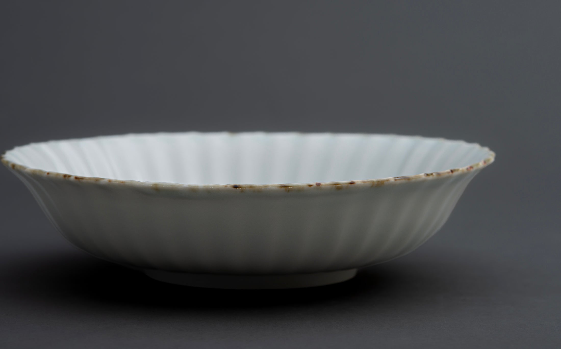 Katsutoshi Mizuno - Porcelain White - Shallow Bowl 034