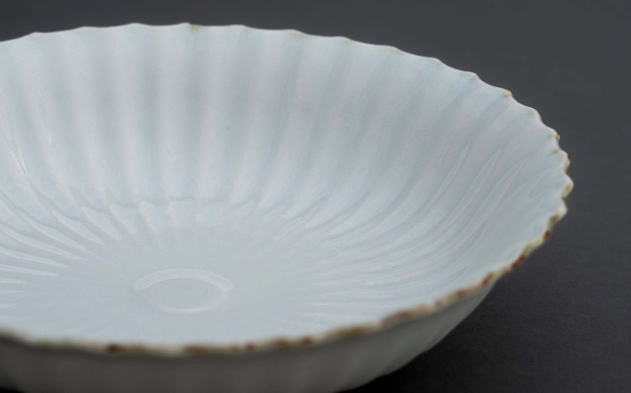 Katsutoshi Mizuno - Porcelain White - Shallow Bowl 034