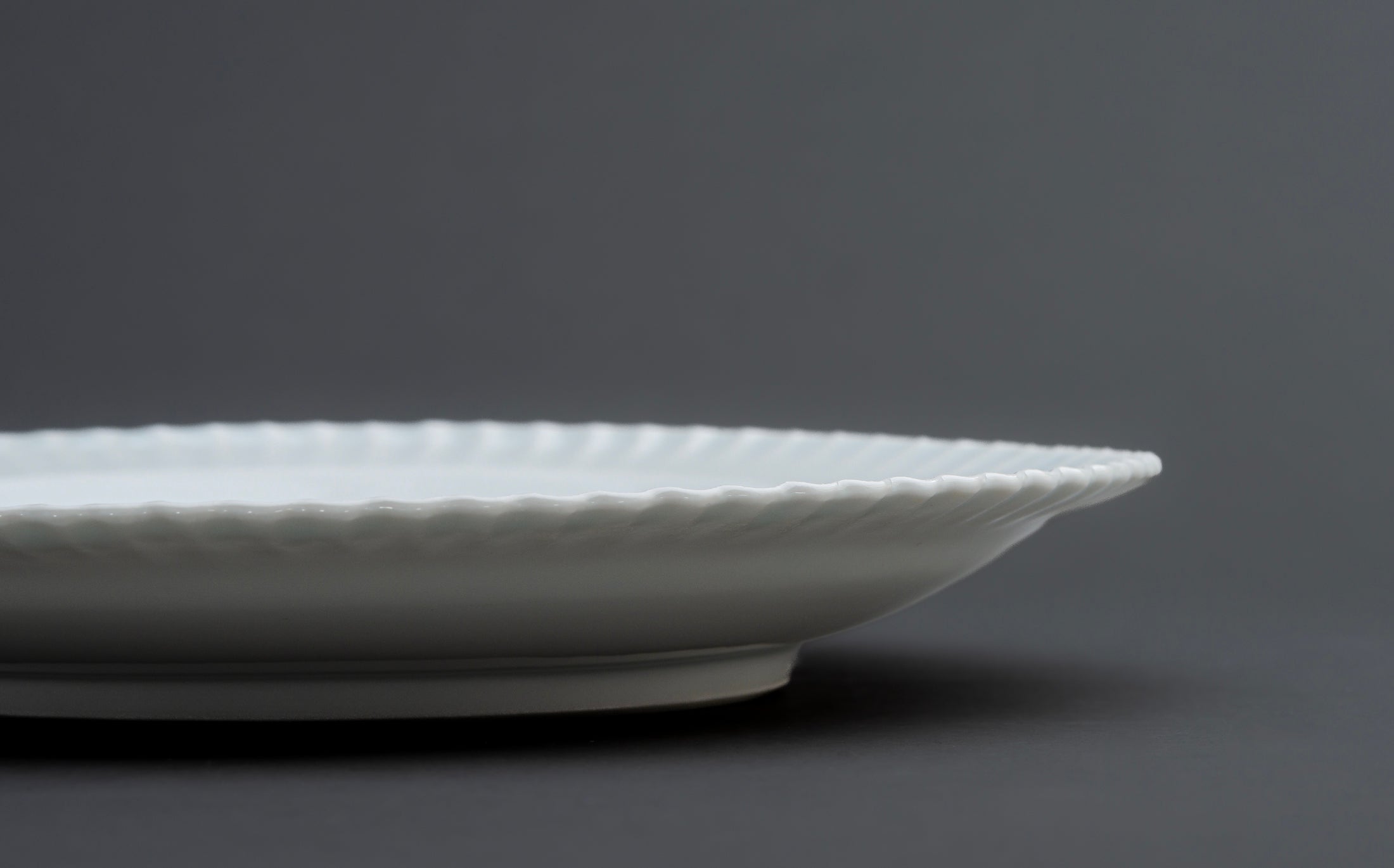 Katsutoshi Mizuno - Porcelain White - Plate 090