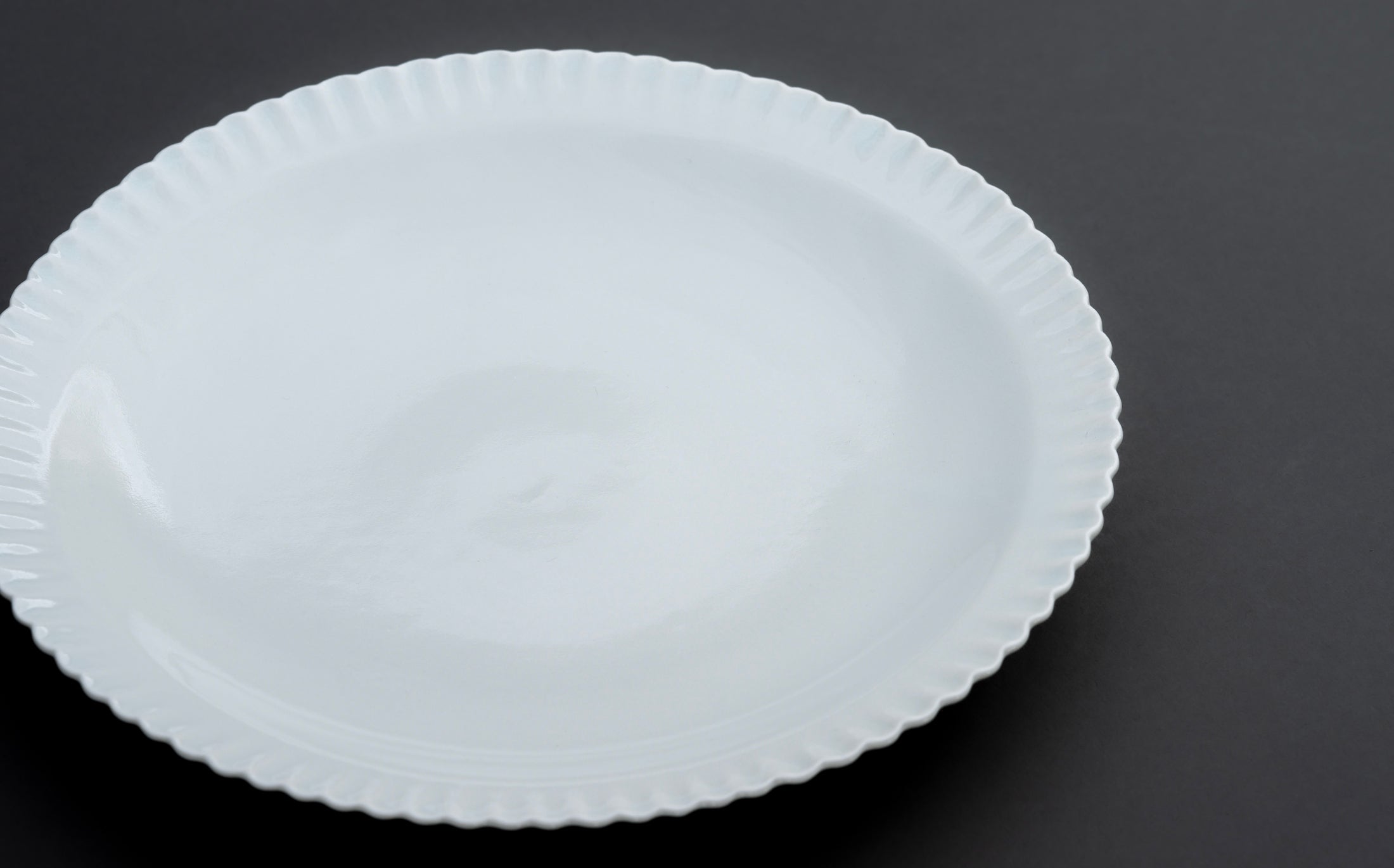 Katsutoshi Mizuno - Porcelain White - Plate 090