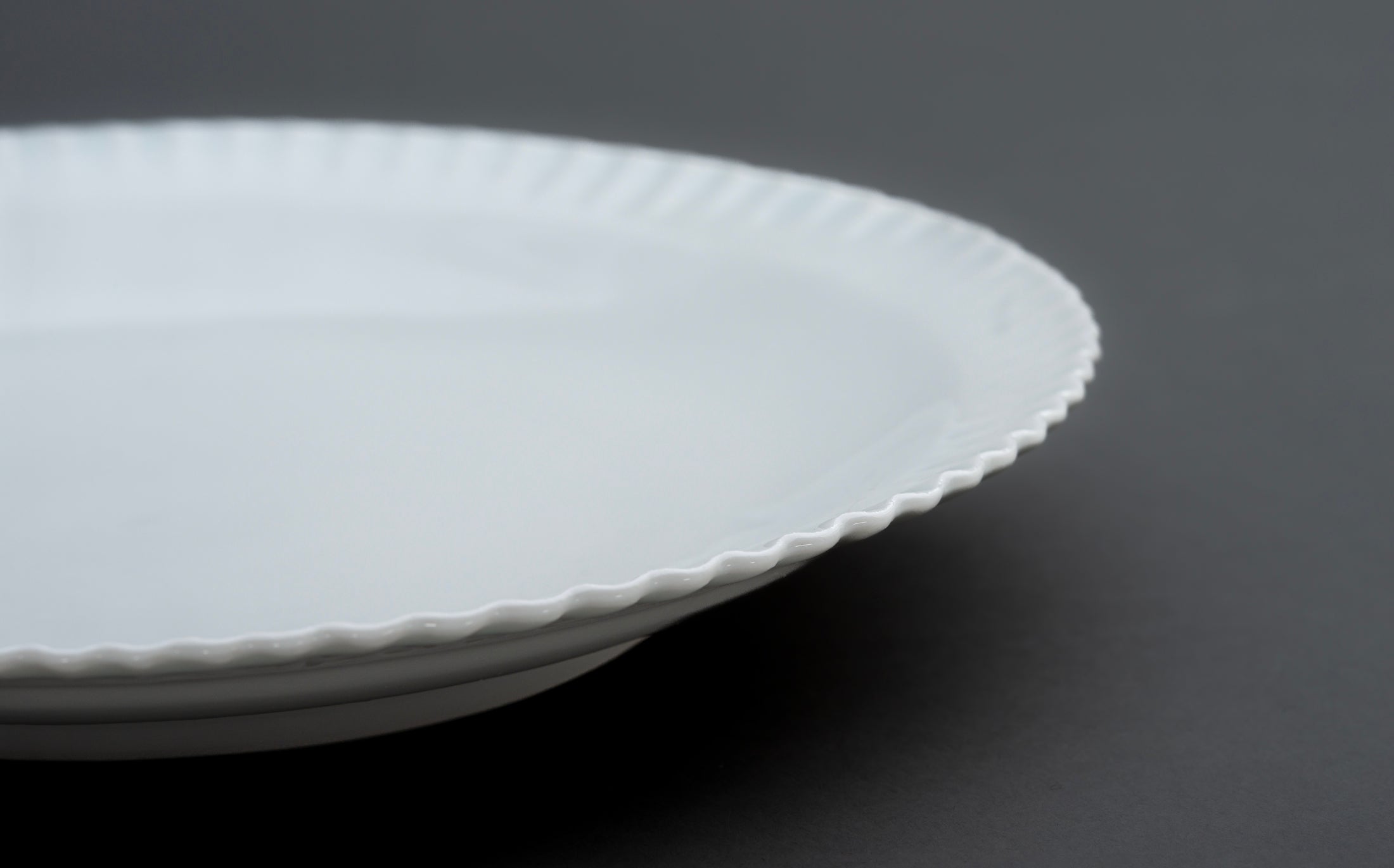 Katsutoshi Mizuno - Porcelain White - Plate 090