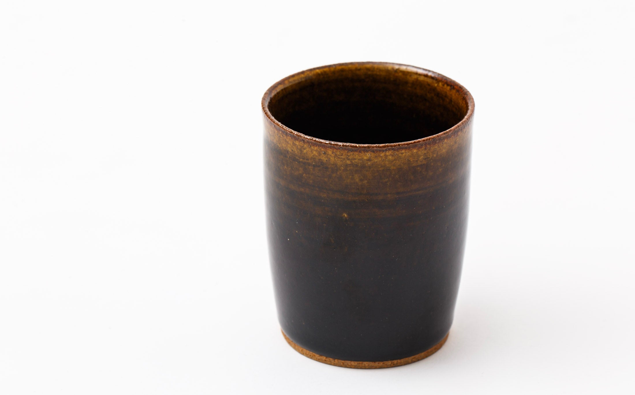 Ame - Ceramic Brown - Green Tea Cup
