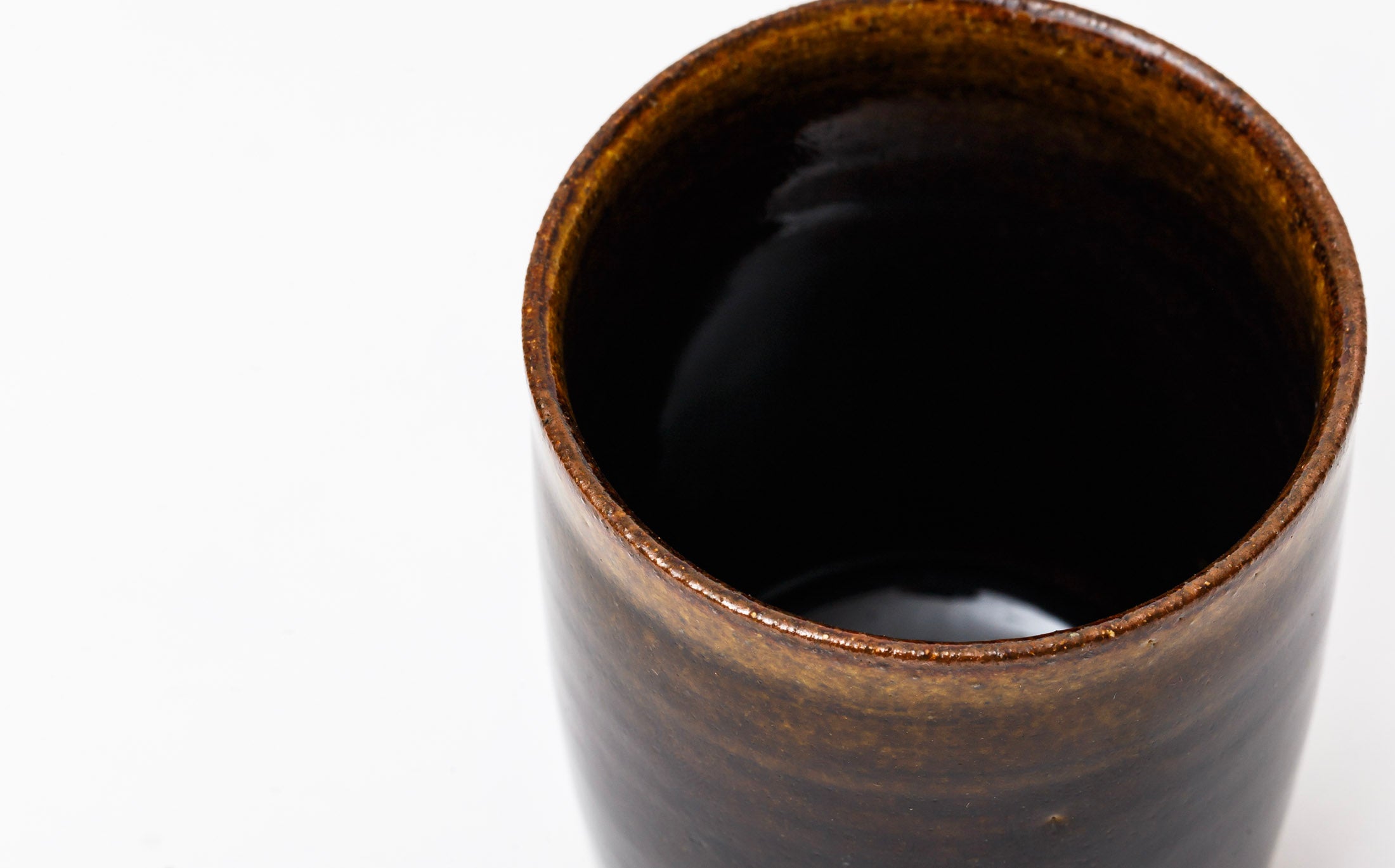 Ame - Ceramic Brown - Green Tea Cup
