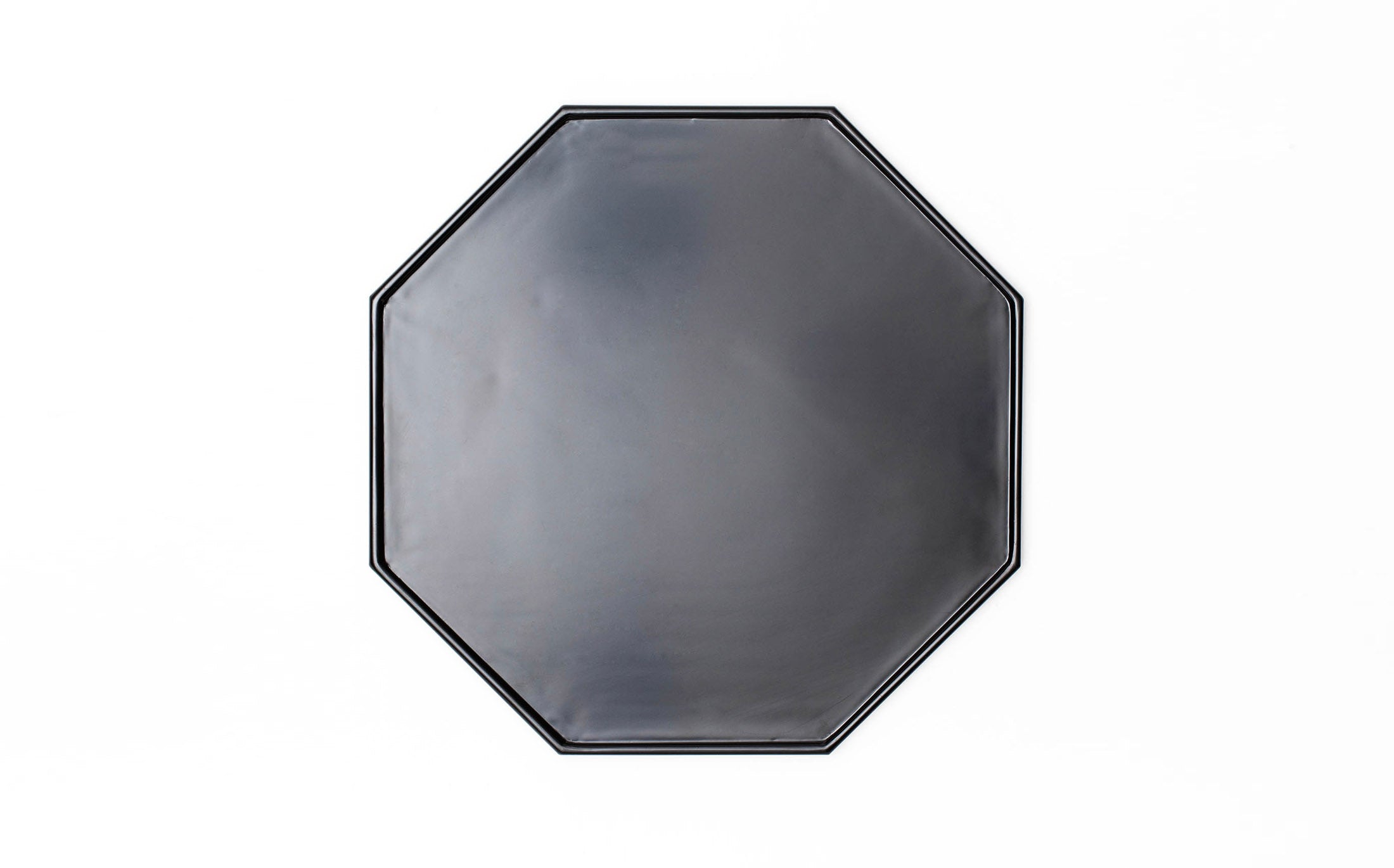Bon - Japanese Lacquer Black - Tray "Hakkaku"