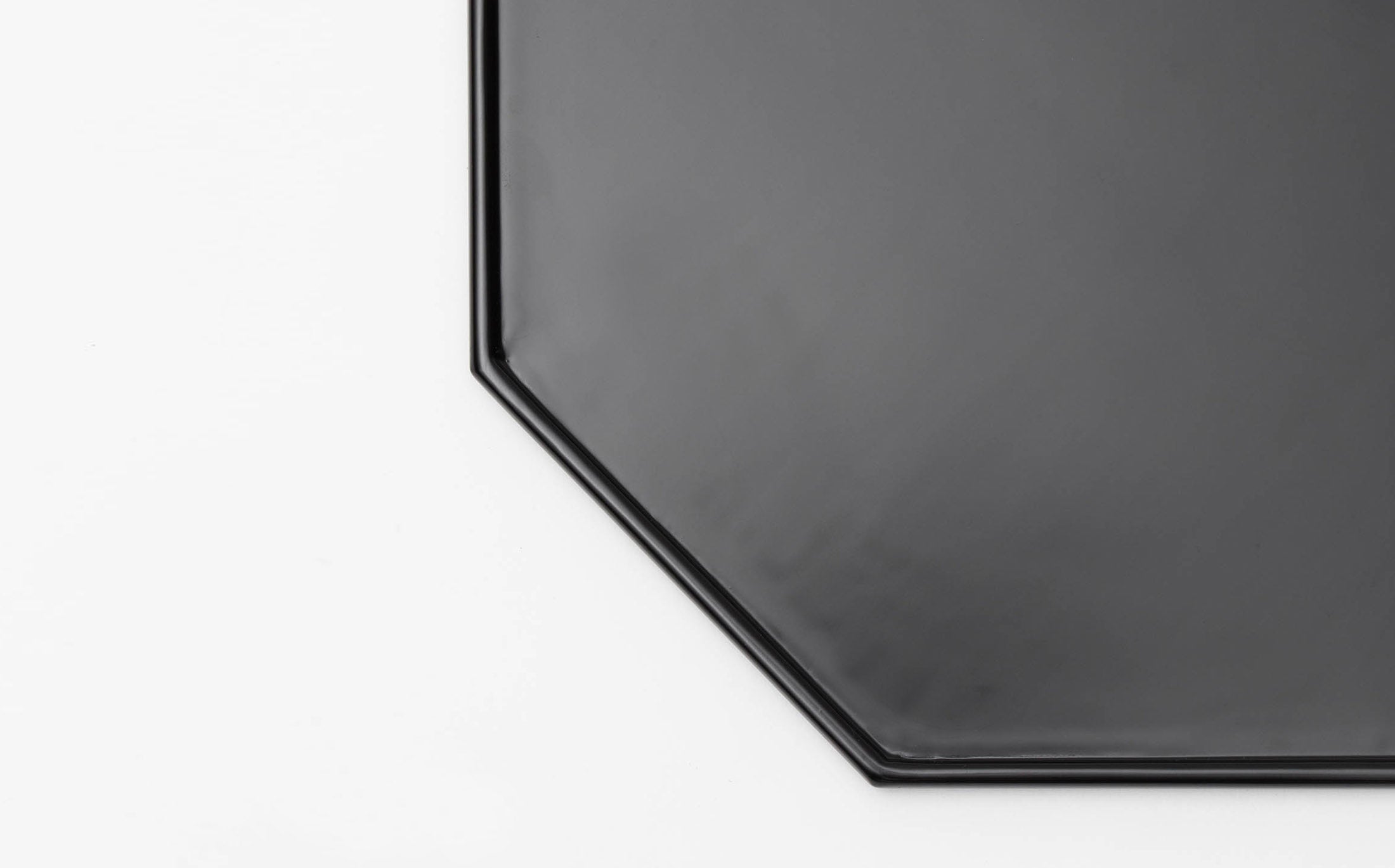 Bon - Japanese Lacquer Black - Tray "Hakkaku"