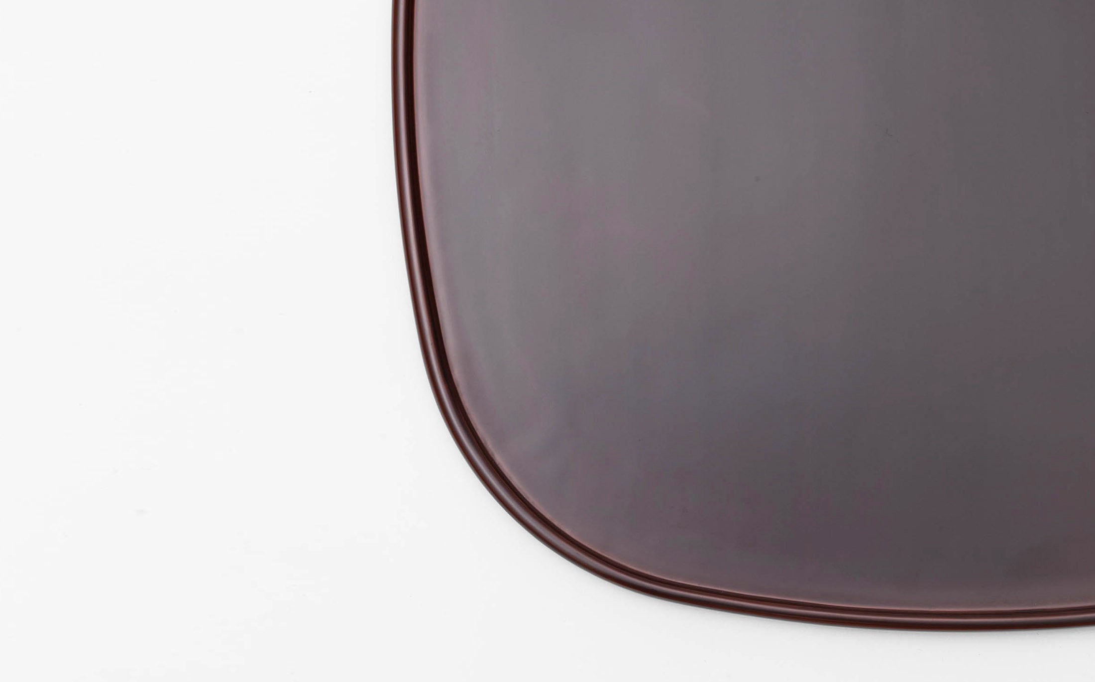 Bon - Japanese Lacquer Tame - Tray "Kutsuwa"