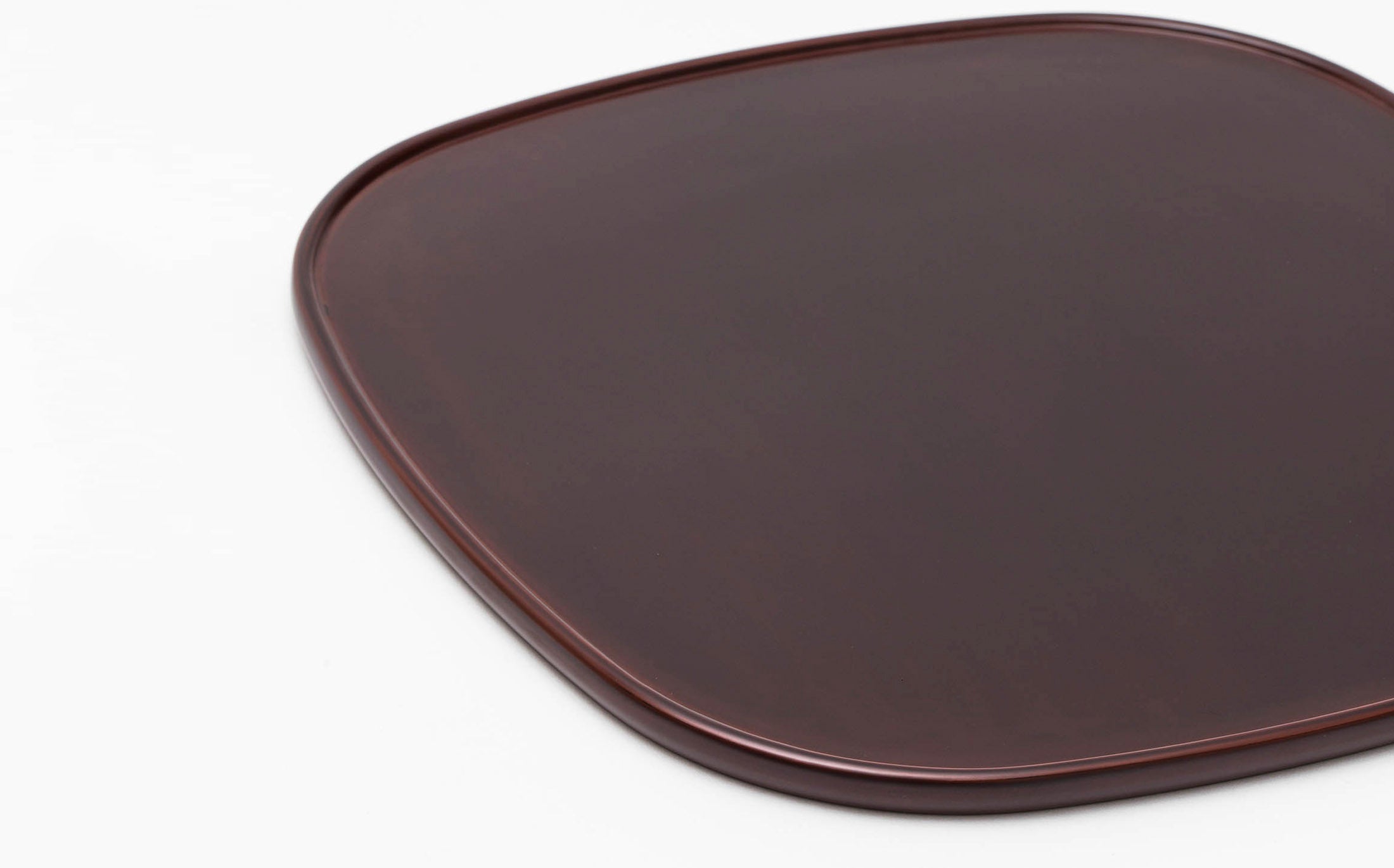 Bon - Japanese Lacquer Tame - Tray "Kutsuwa"