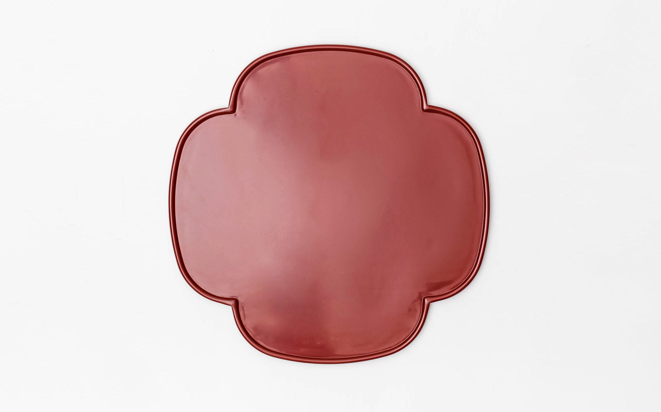 Bon - Japanese Lacquer Vermillion - Tray "Mokko"