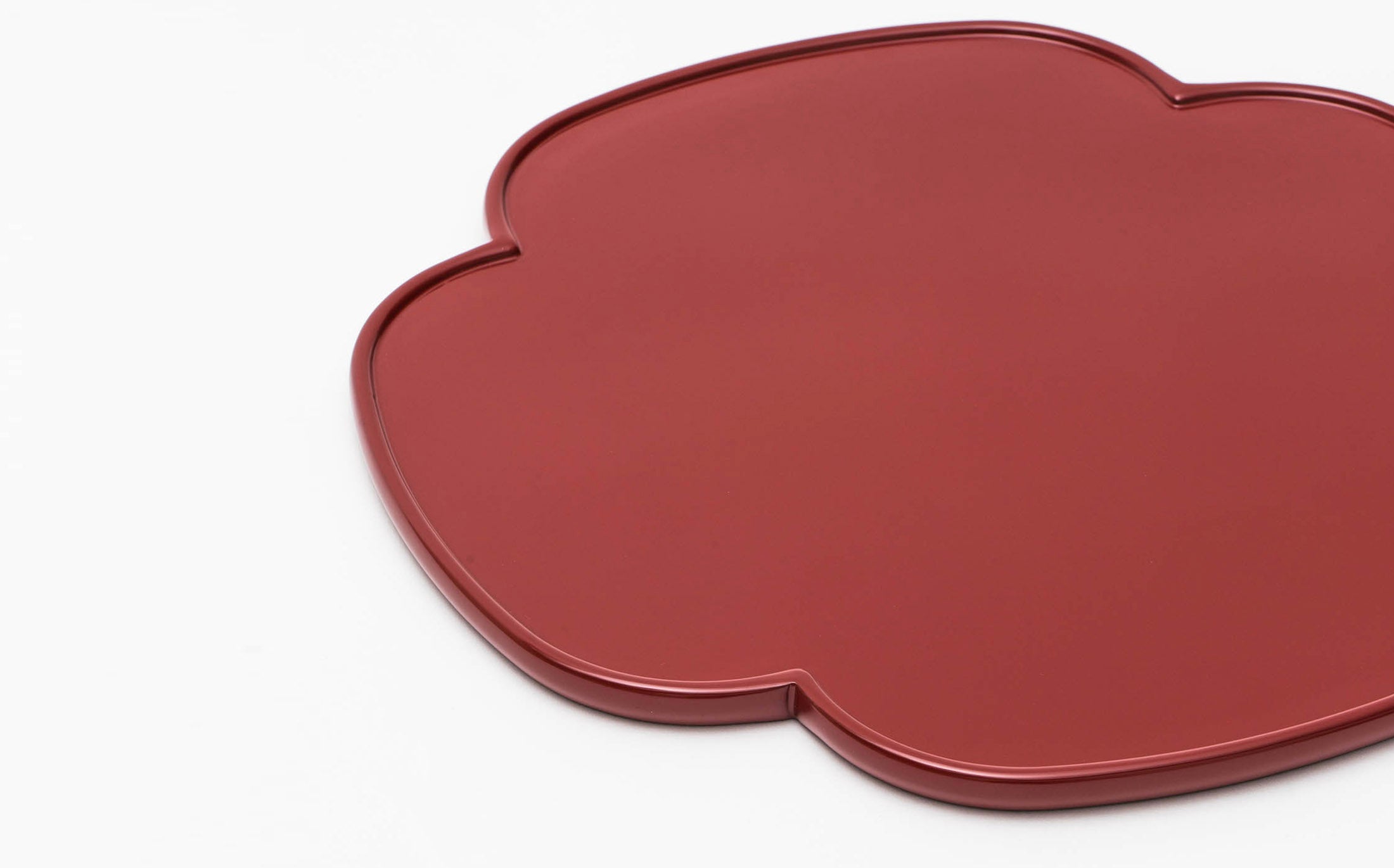 Bon - Japanese Lacquer Vermillion - Tray "Mokko"