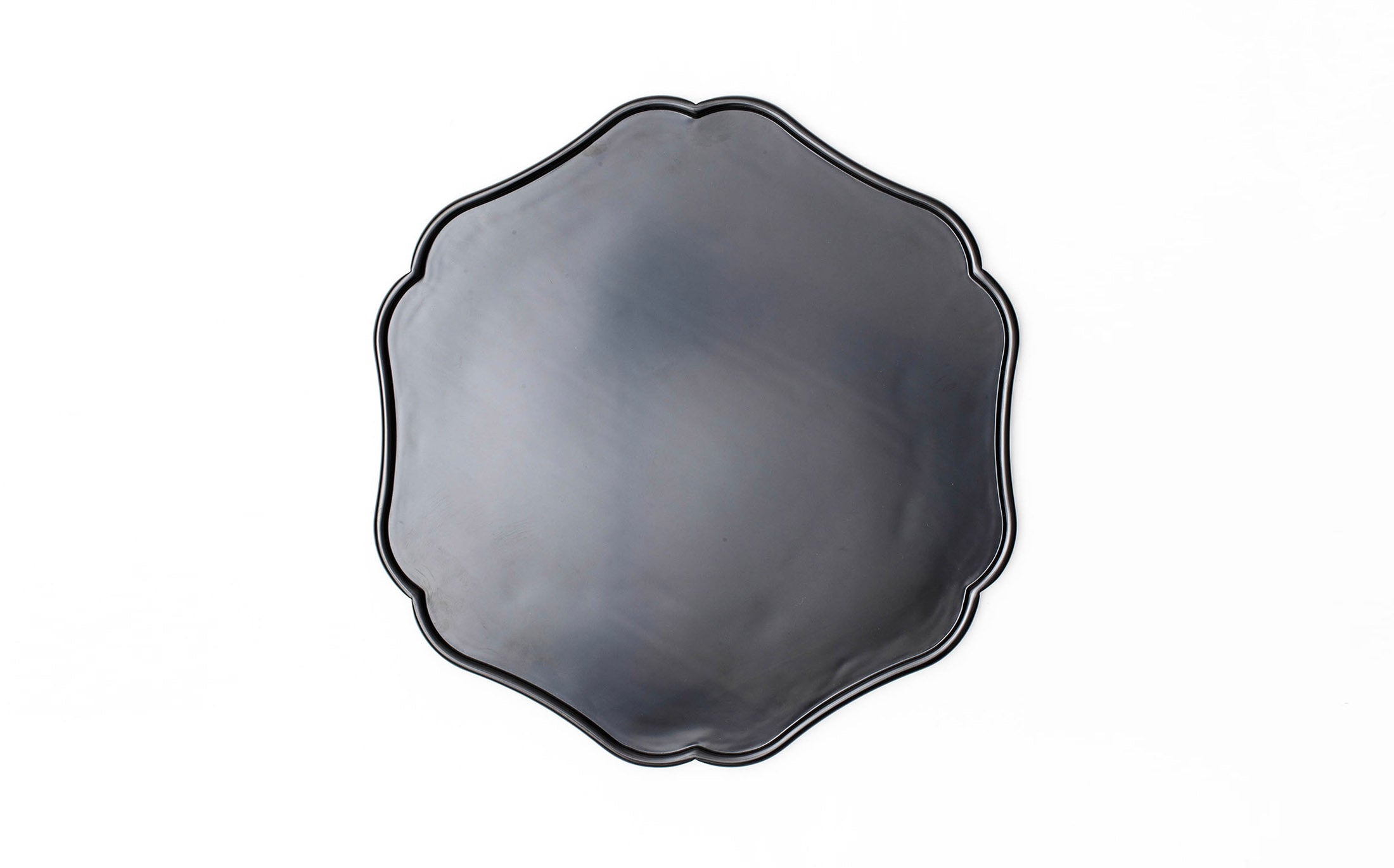 Bon - Japanese Lacquer Black - Tray "Rinka"