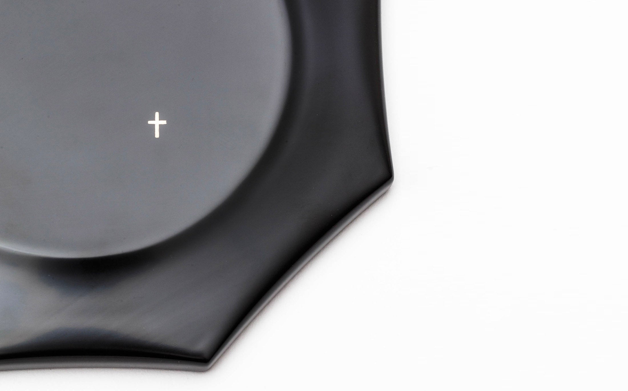 Bonbon - Japanese Lacquer Black - Tray "Hakkaku"