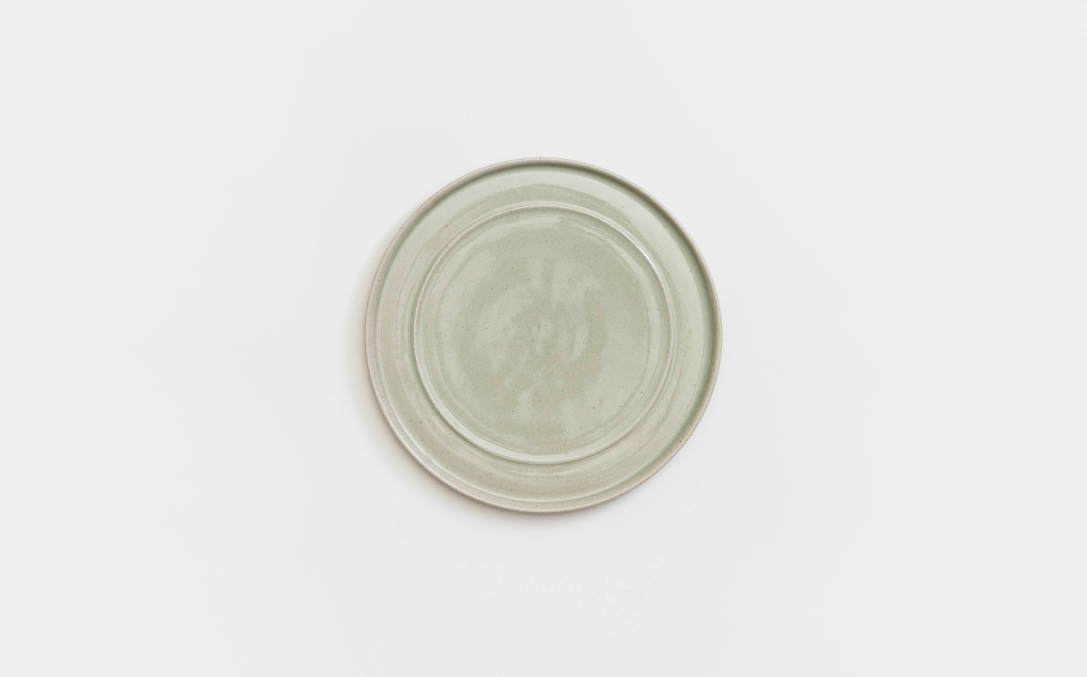 Hanamizuki - Ceramic Light Grey - Rim Plate S