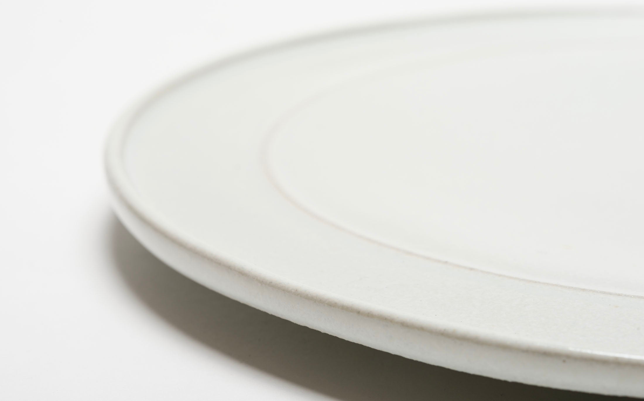 Hanamizuki - Ceramic White - Rim Plate