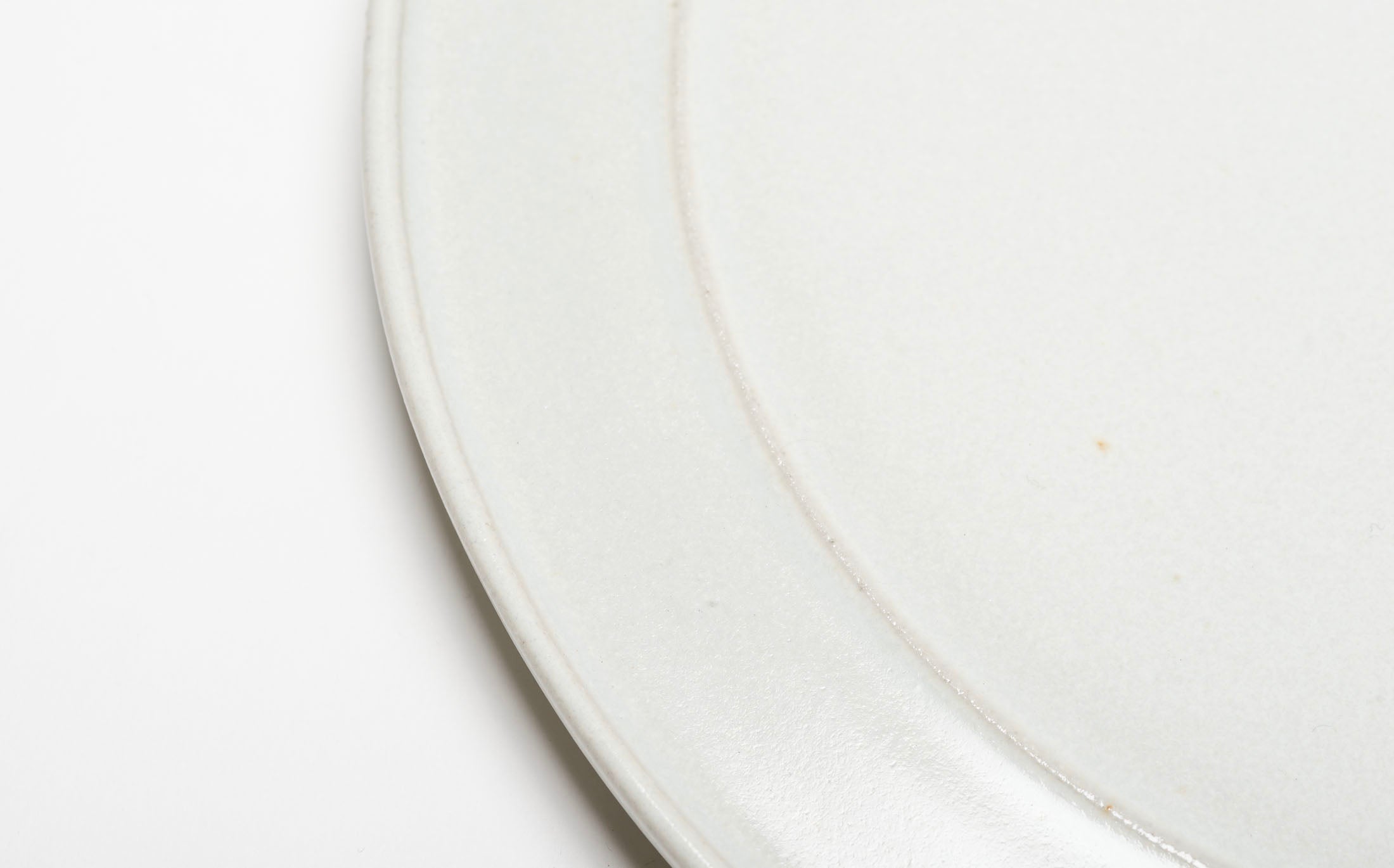 Hanamizuki - Ceramic White - Rim Plate