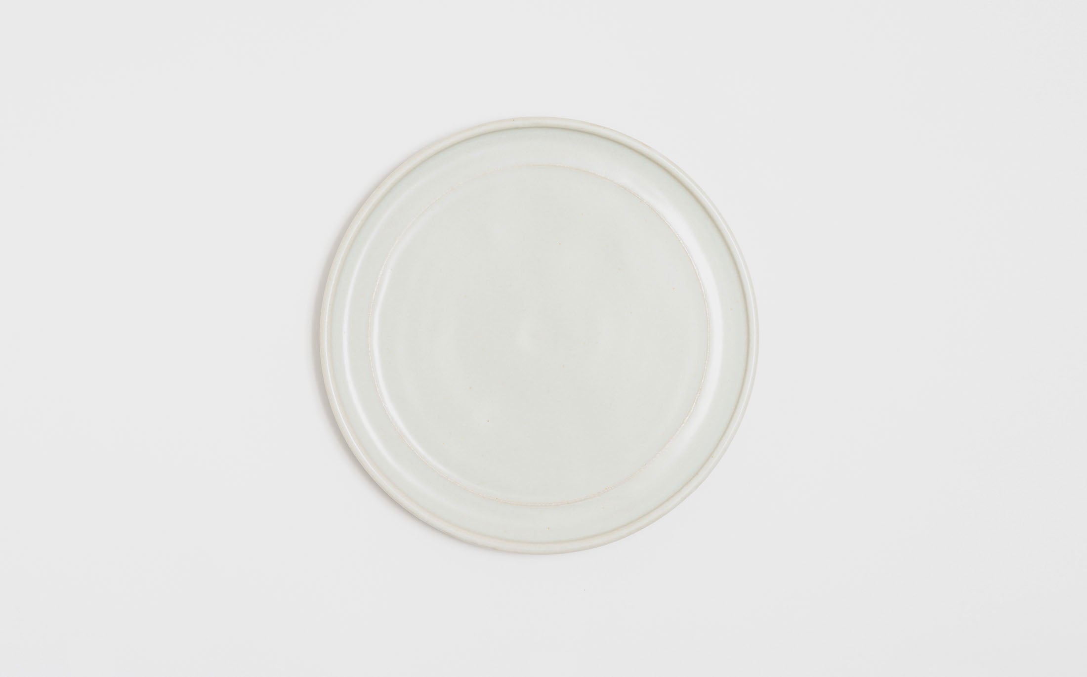 Hanamizuki - Ceramic White - Rim Plate M