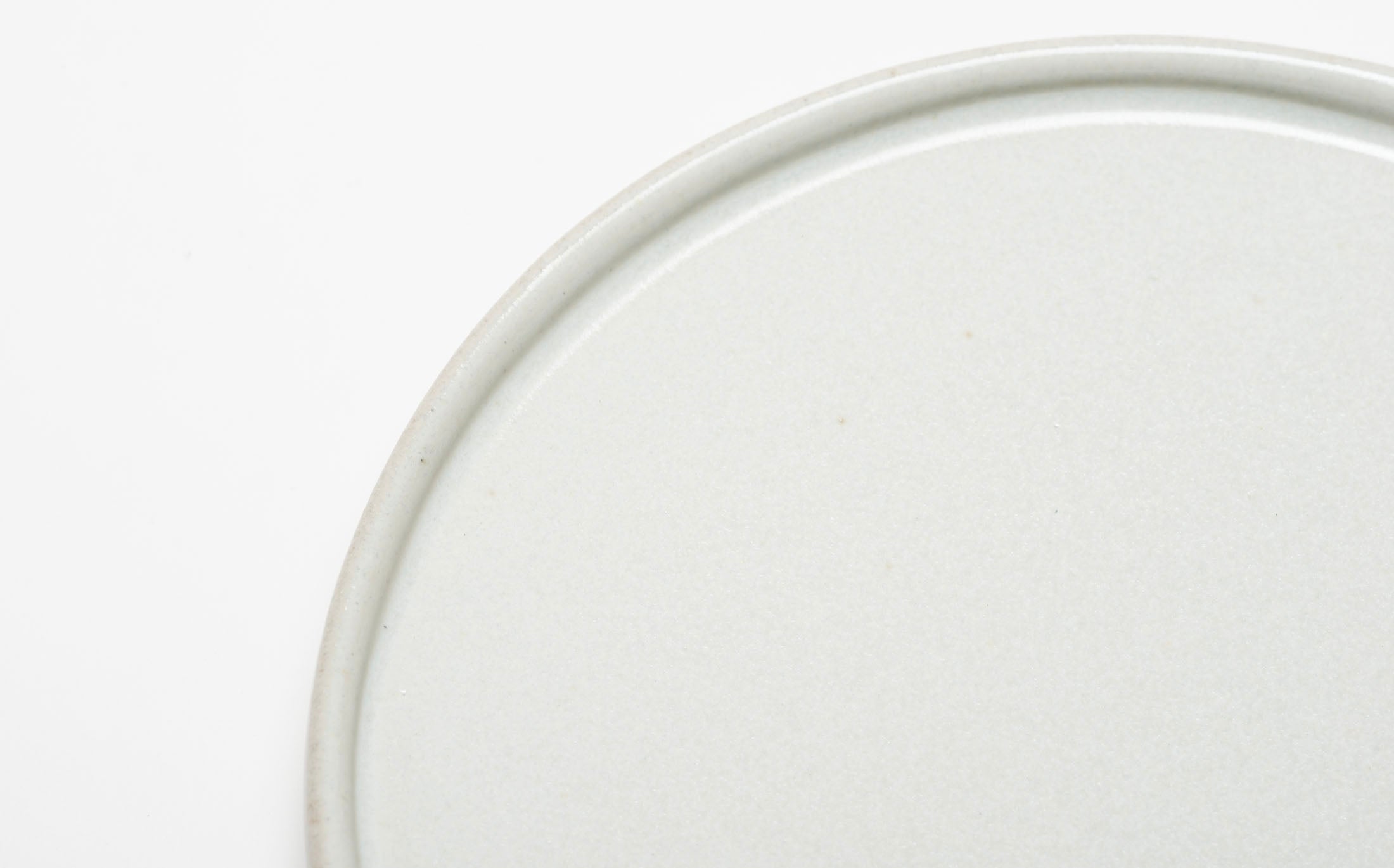 Hanamizuki - Ceramic White - Narrow Rim Plate
