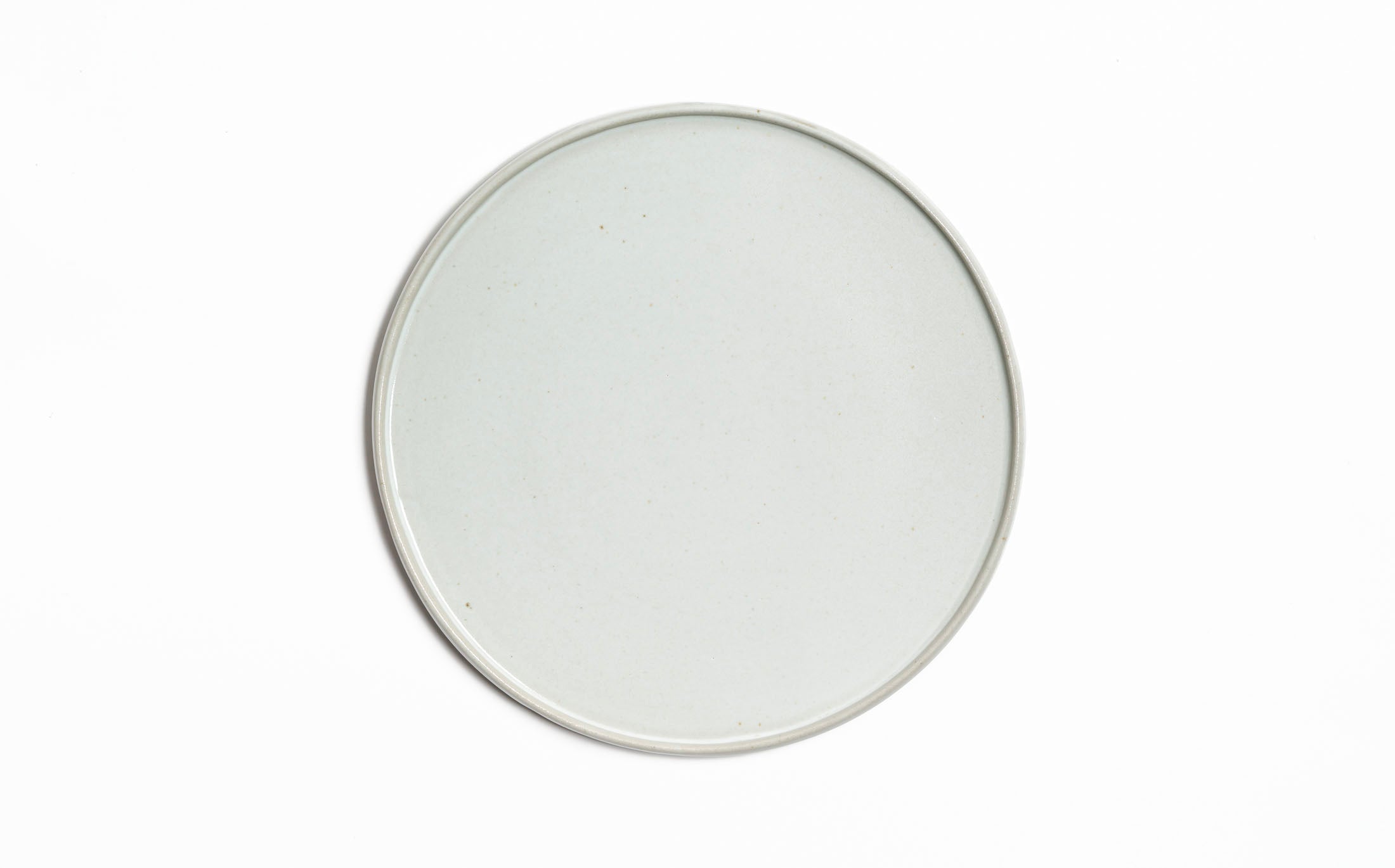 Hanamizuki - Ceramic White - Narrow Rim Plate L