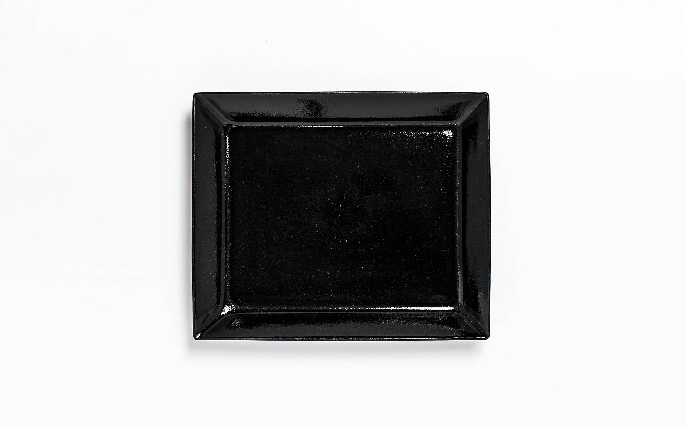 Hikari - Ceramic Black Zaffer - Rectangle Plate