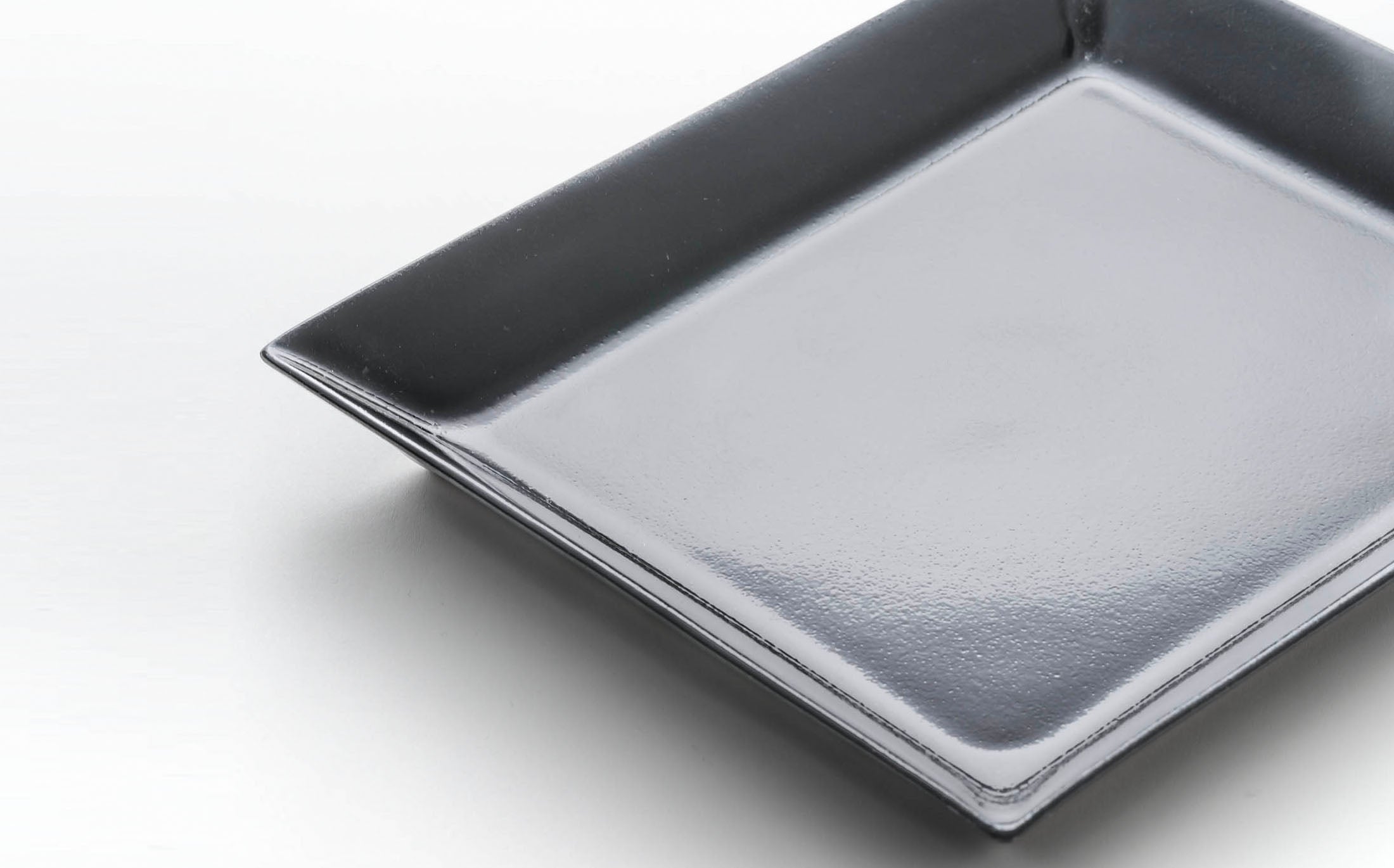 Hikari - Ceramic Black Zaffer - Rectangle Plate