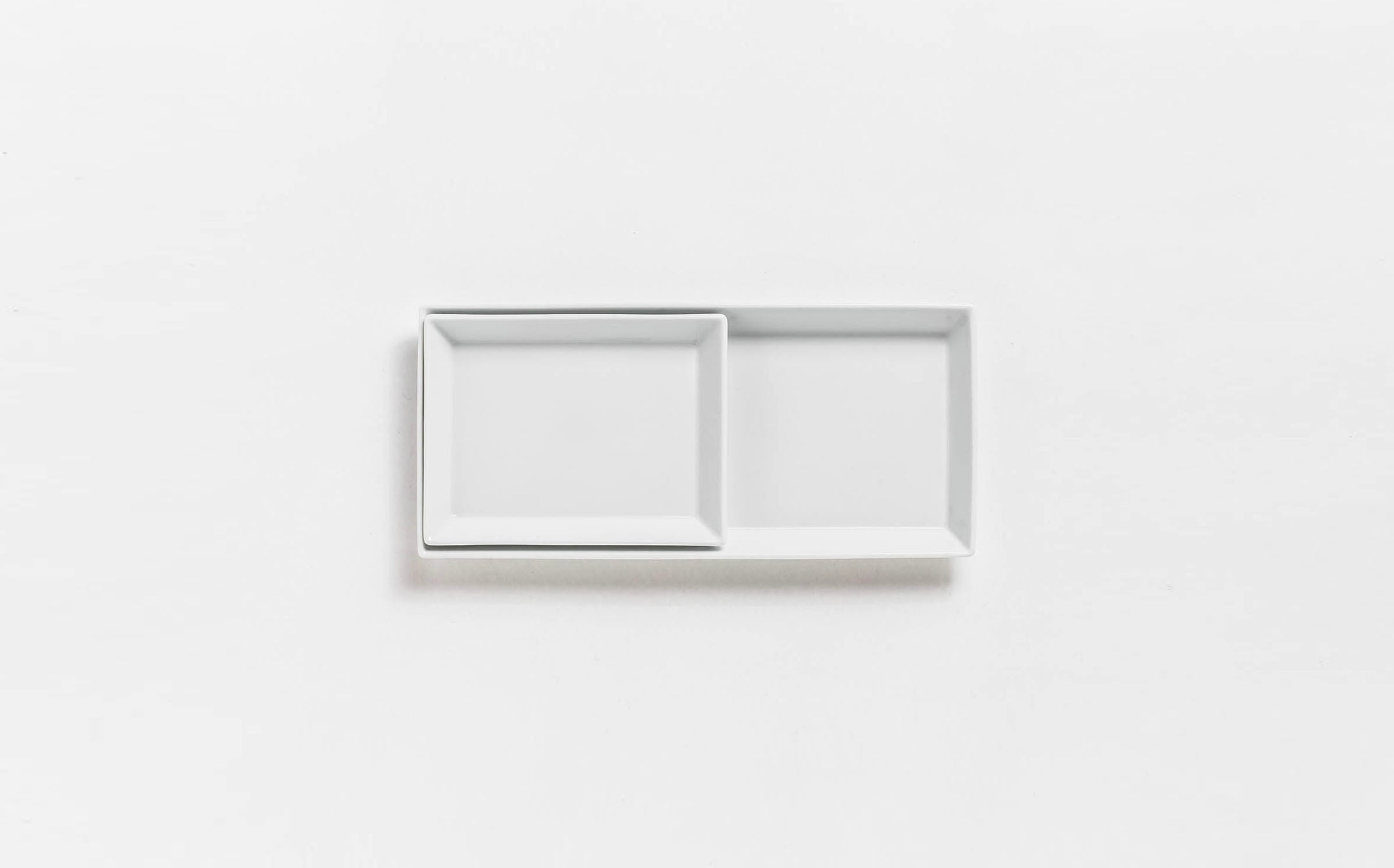 Hikari - Porcelain White - Rectangle Plate
