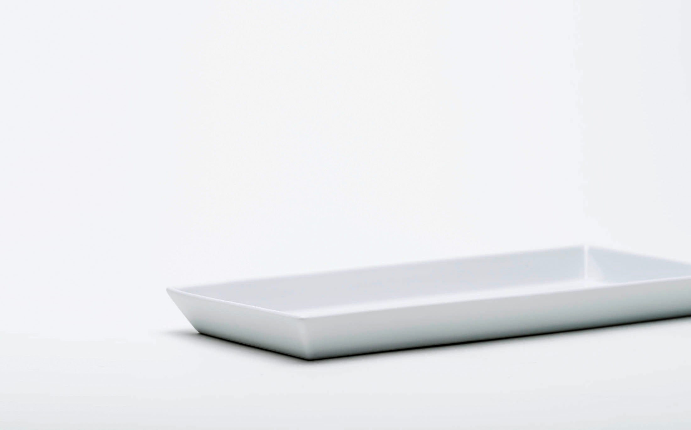Hikari - Porcelain White - Rectangle Plate