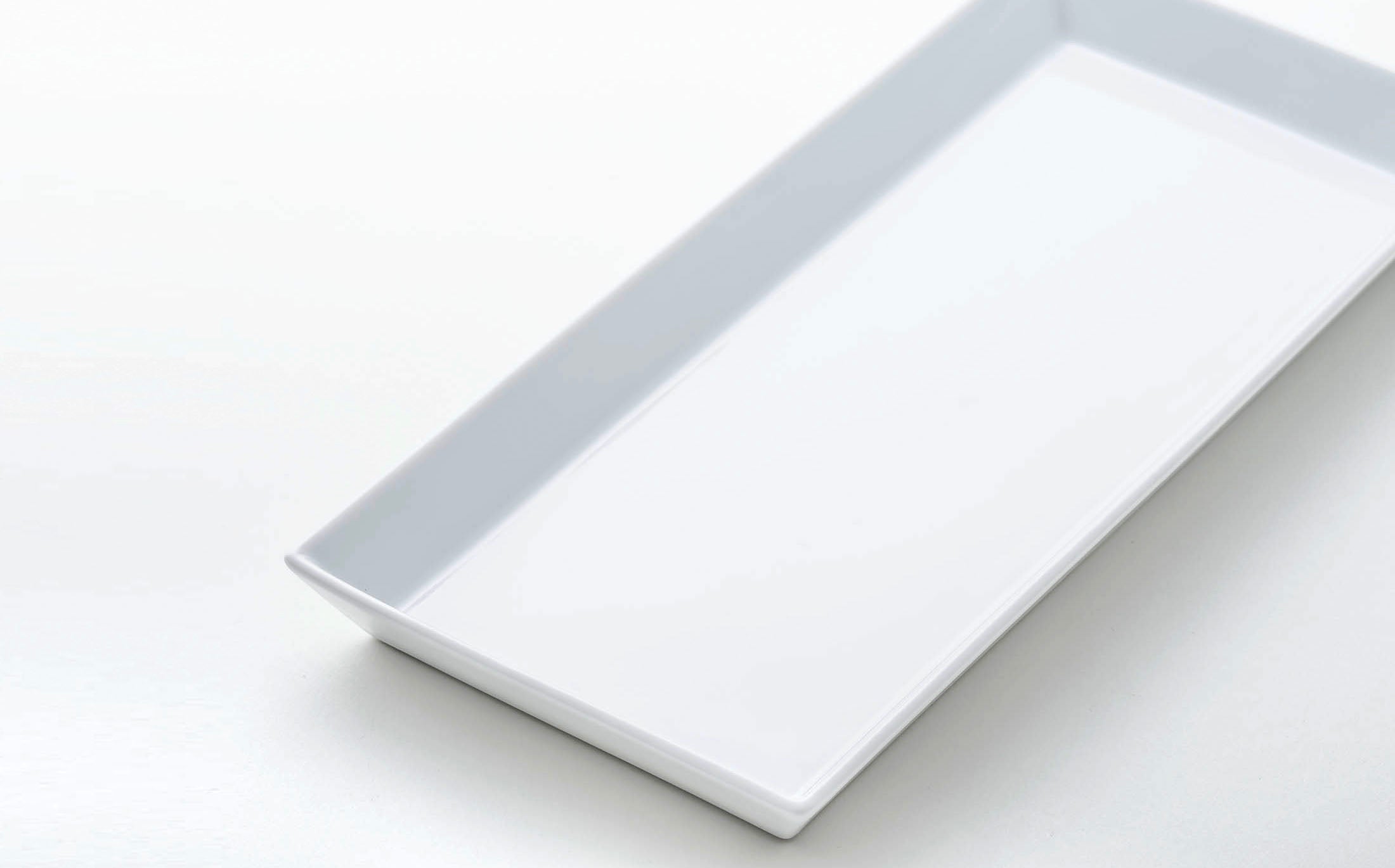 Hikari - Porcelain White - Rectangle Plate