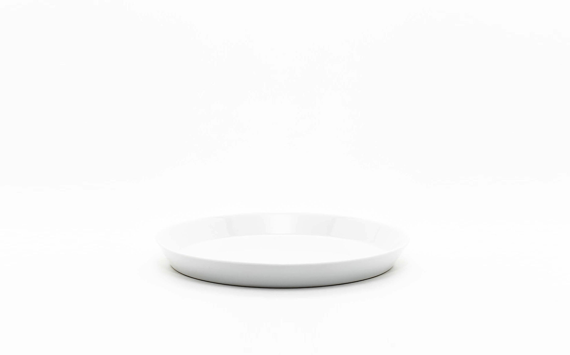 Hikari - Porcelain White - Round Plate